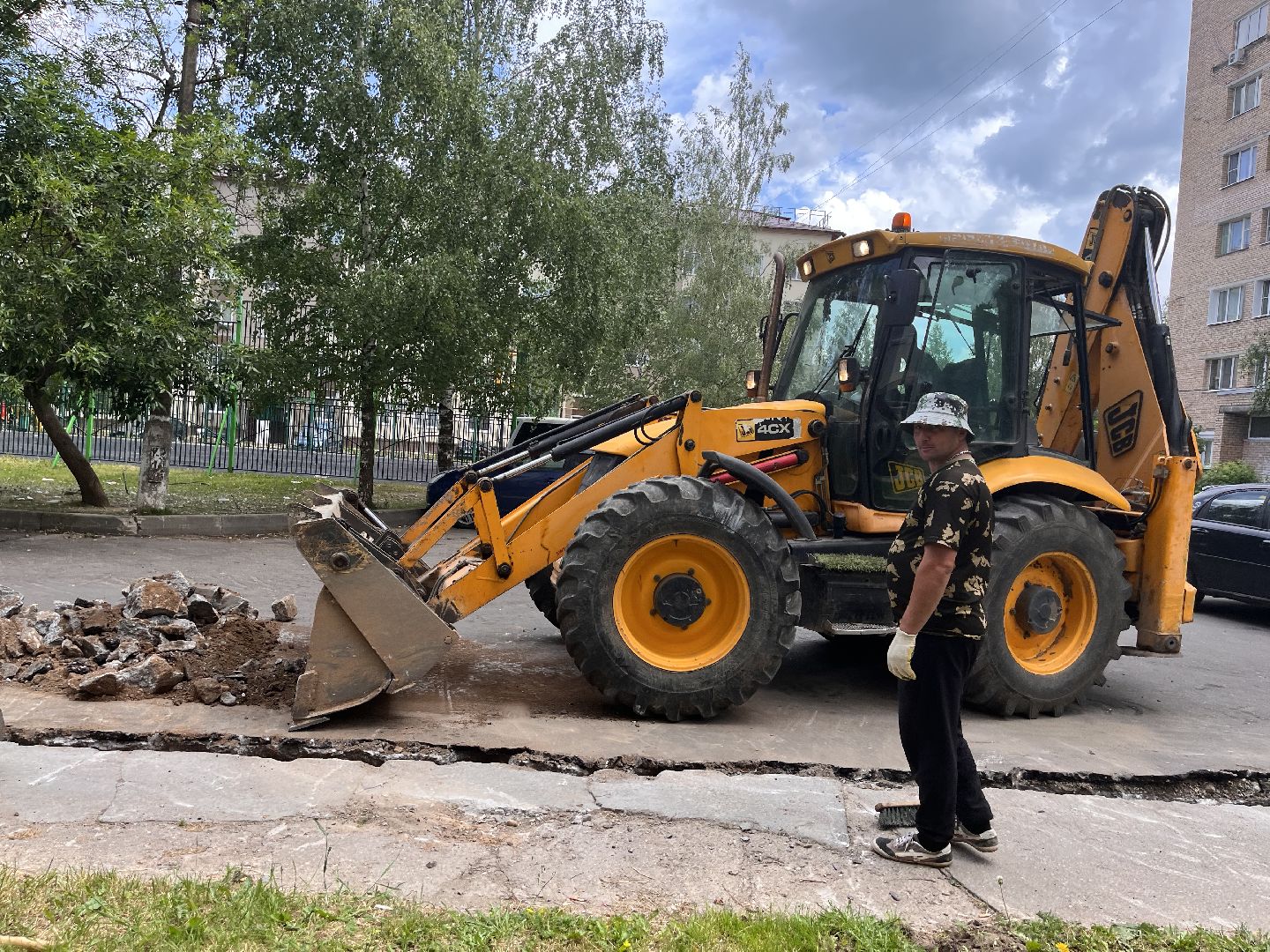 Шаховская, дороги, асфальт