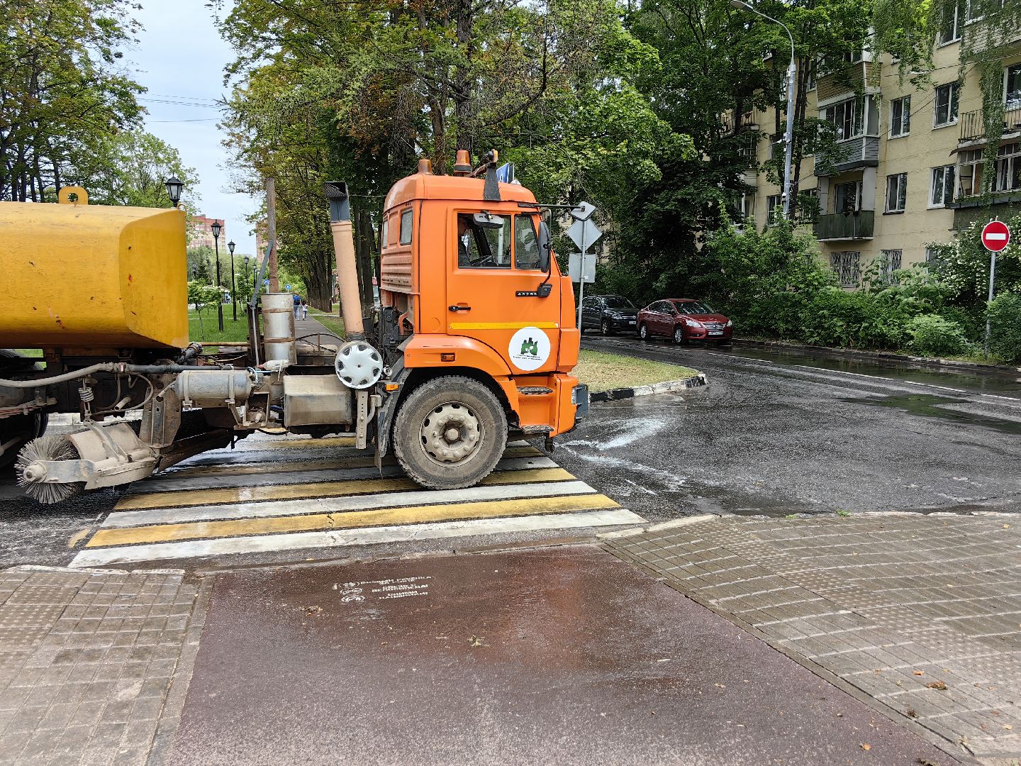 Полив, дорога, аэрация, благоустройство