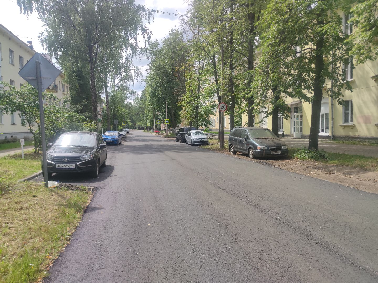 Ремонт дорог, асфальт, Дубна