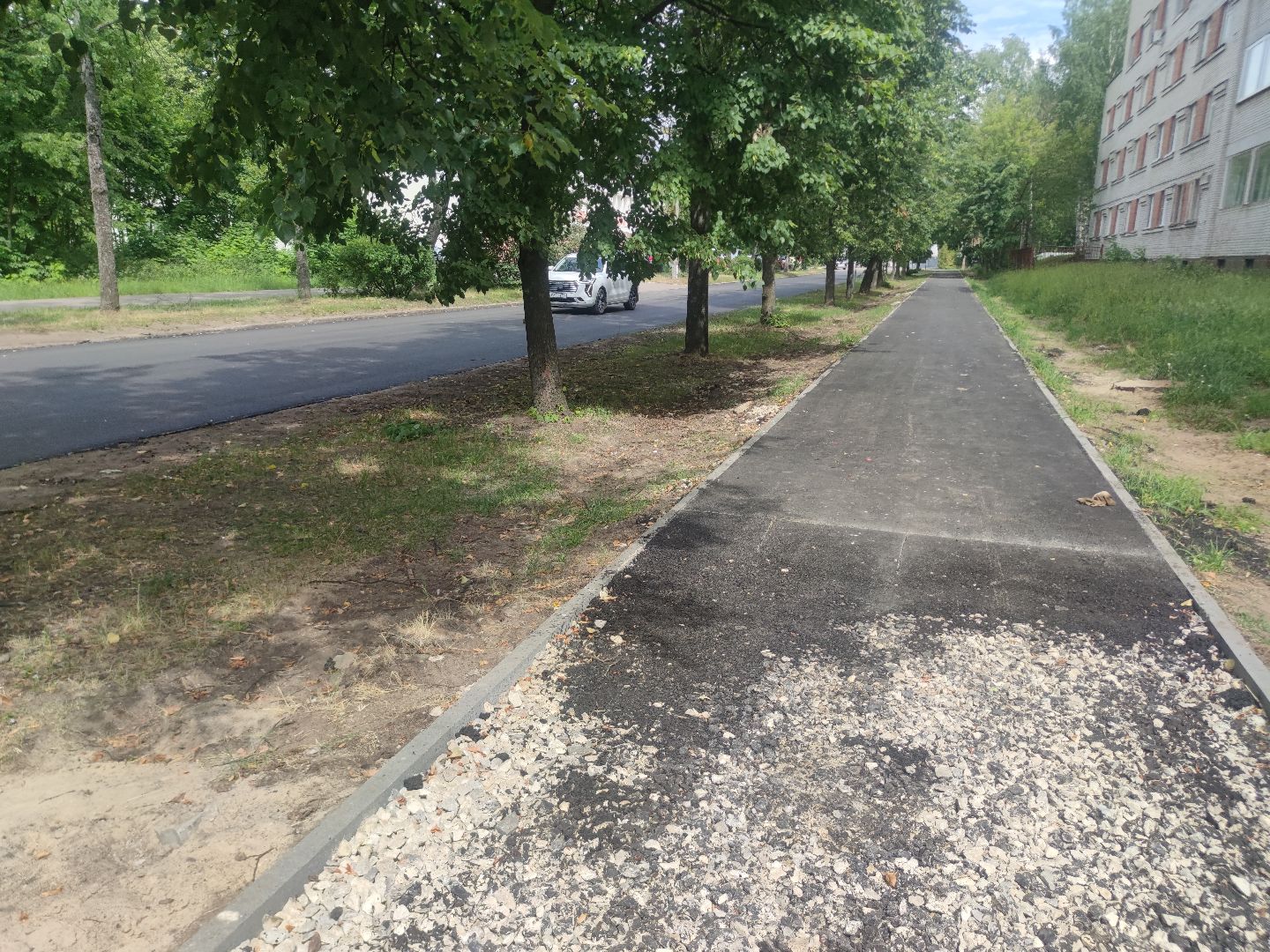 Ремонт дорог, асфальт, Дубна
