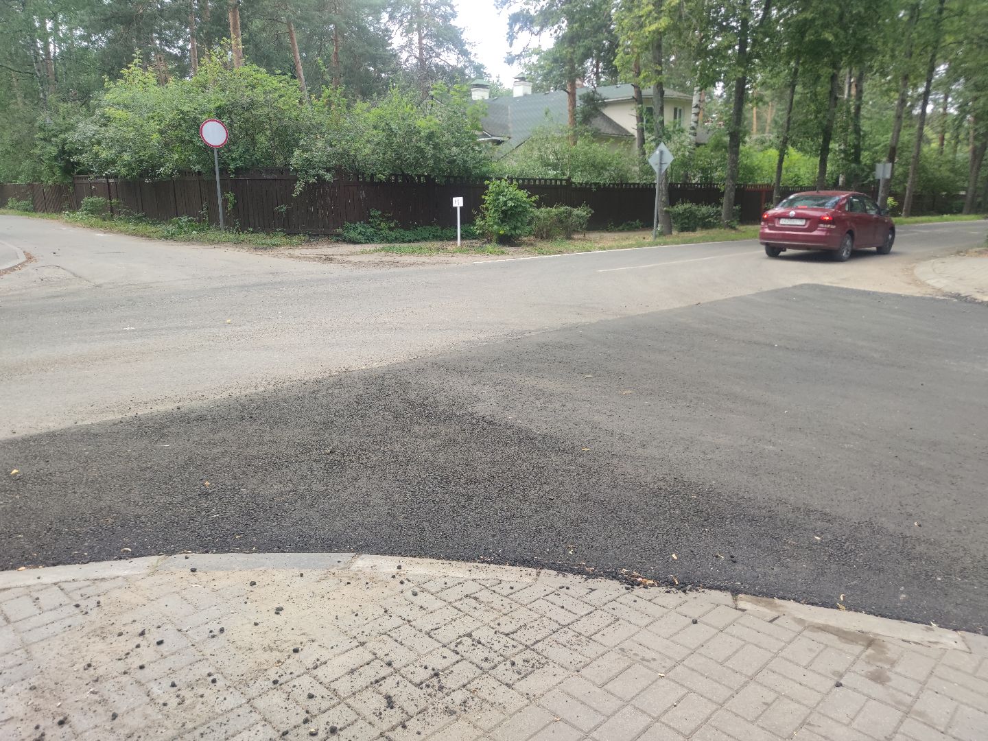 Ремонт дорог, асфальт, Дубна