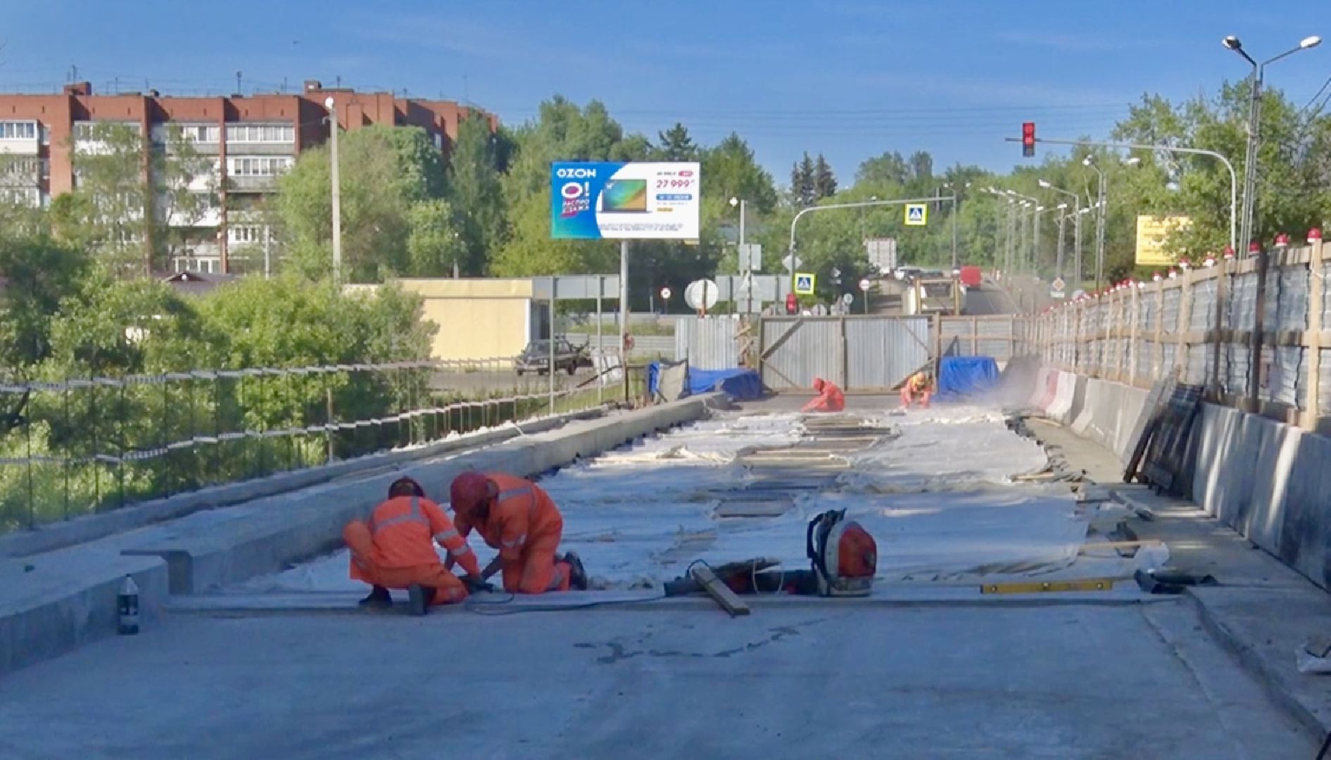 Клин, транспорт, дороги, общество, ремонт