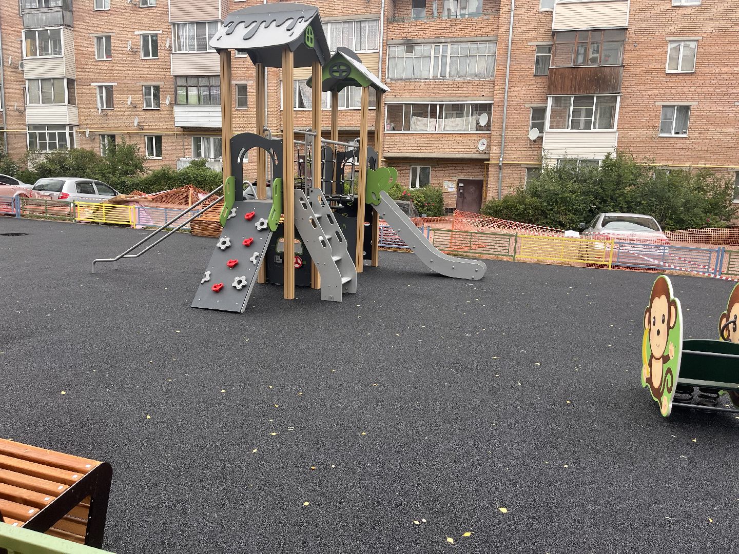 Шаховская, детская площадка, дети, строительство, благоустройство