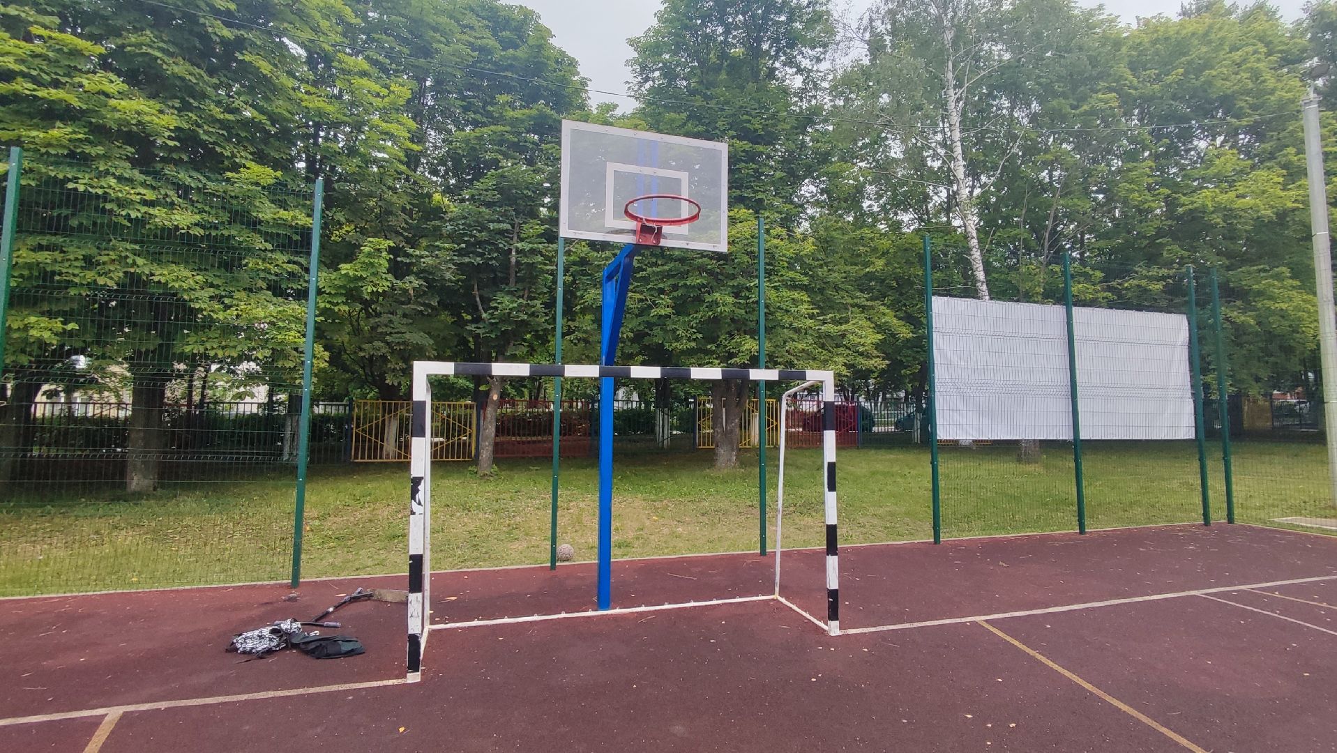 Кашира, школьные стадионы, спортплощадки, программа губернатора, Открытый стадион