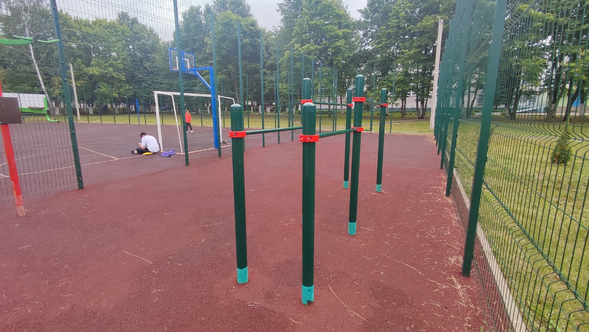 Кашира, школьные стадионы, спортплощадки, программа губернатора, Открытый стадион