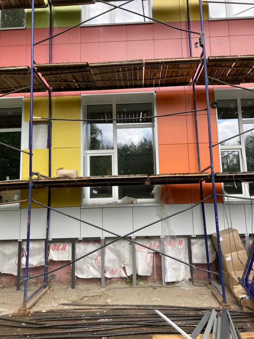 Солнечногорск, Ржавки, капитальный ремонт, школа, образование