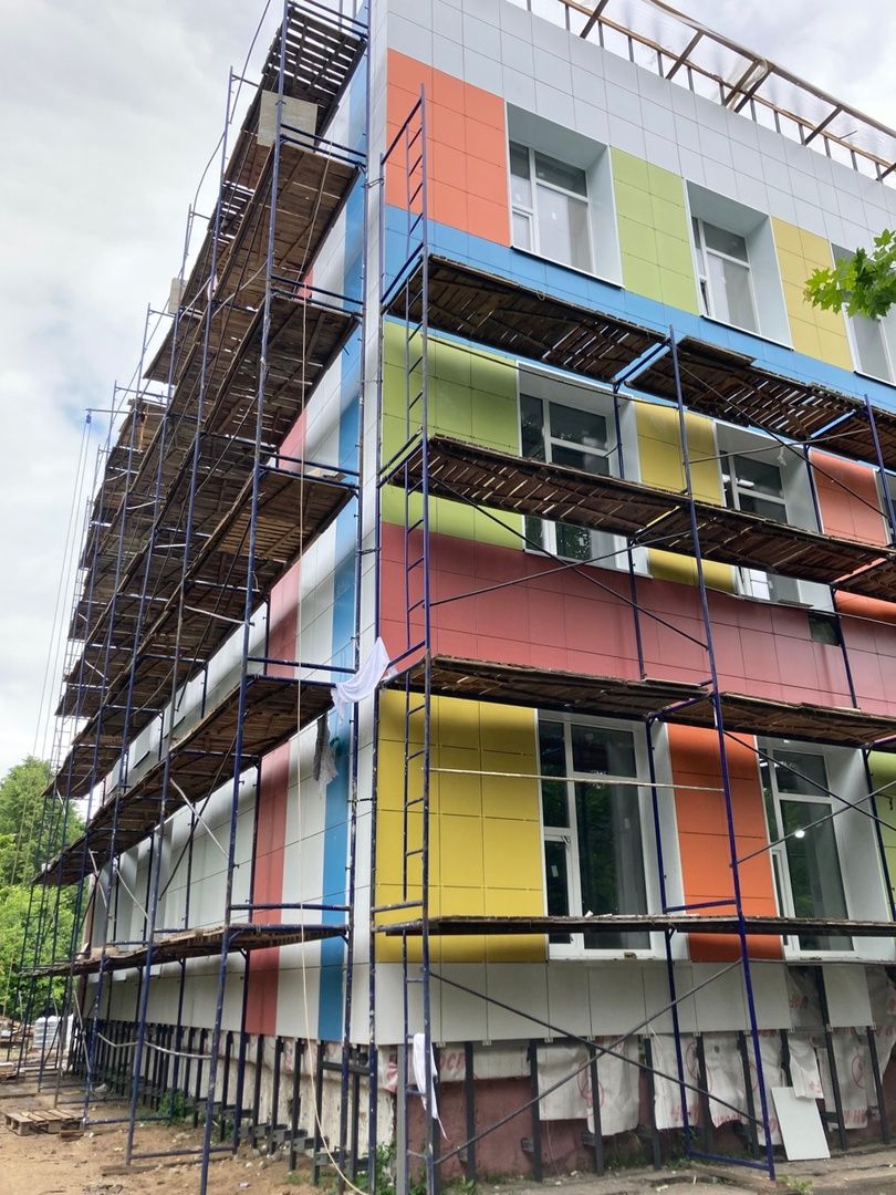 Солнечногорск, Ржавки, капитальный ремонт, школа, образование