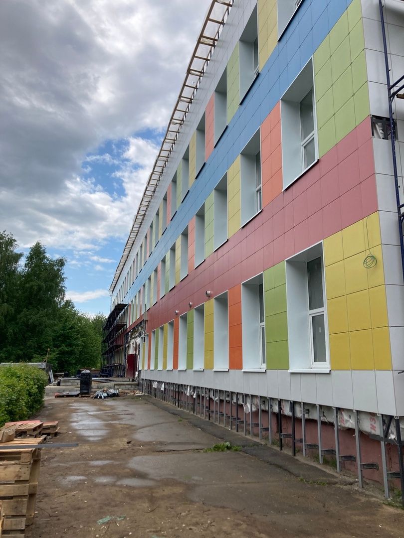 Солнечногорск, Ржавки, капитальный ремонт, школа, образование