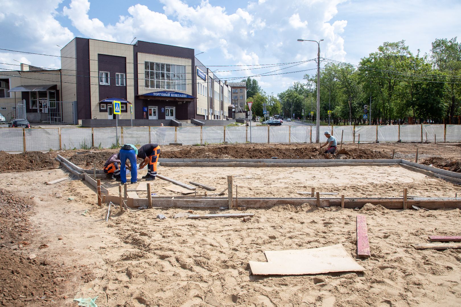 лыткарино, благоустройство, сквер,