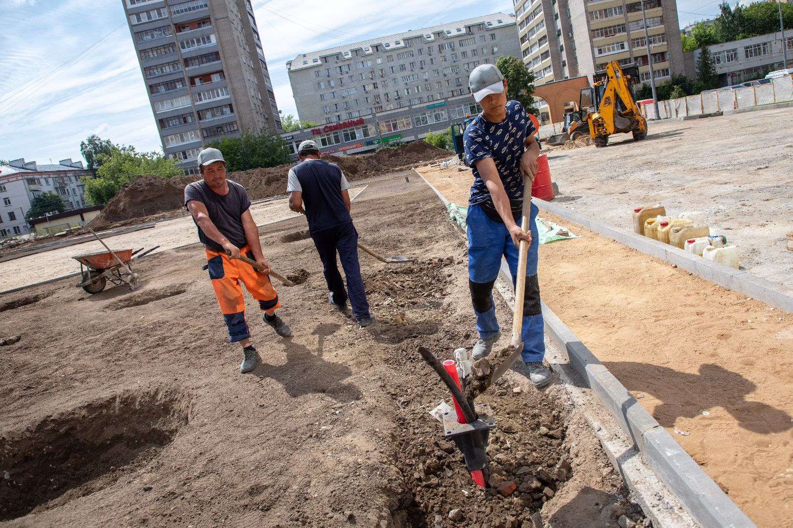 лыткарино, благоустройство, сквер,