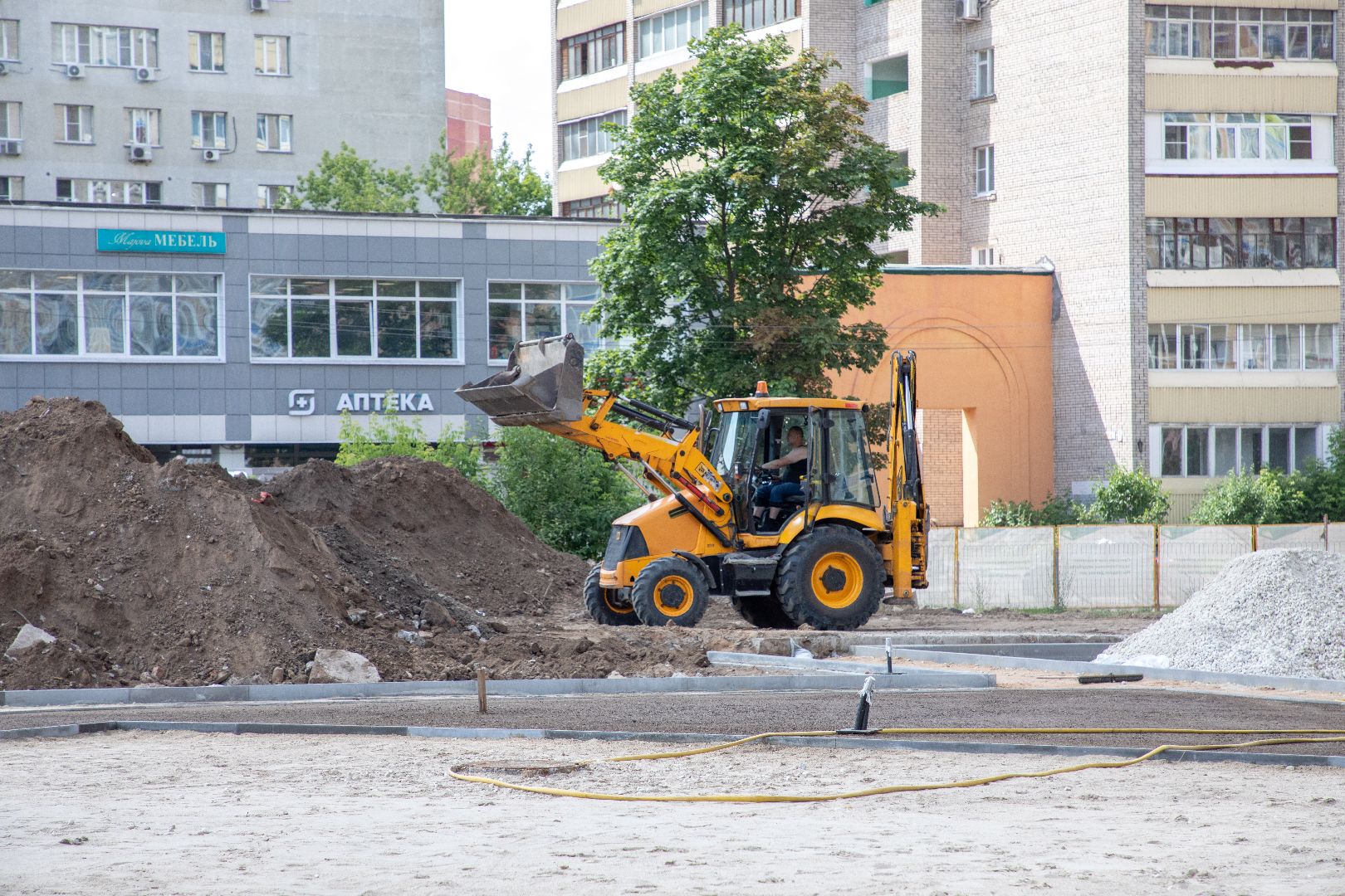 лыткарино, благоустройство, сквер,