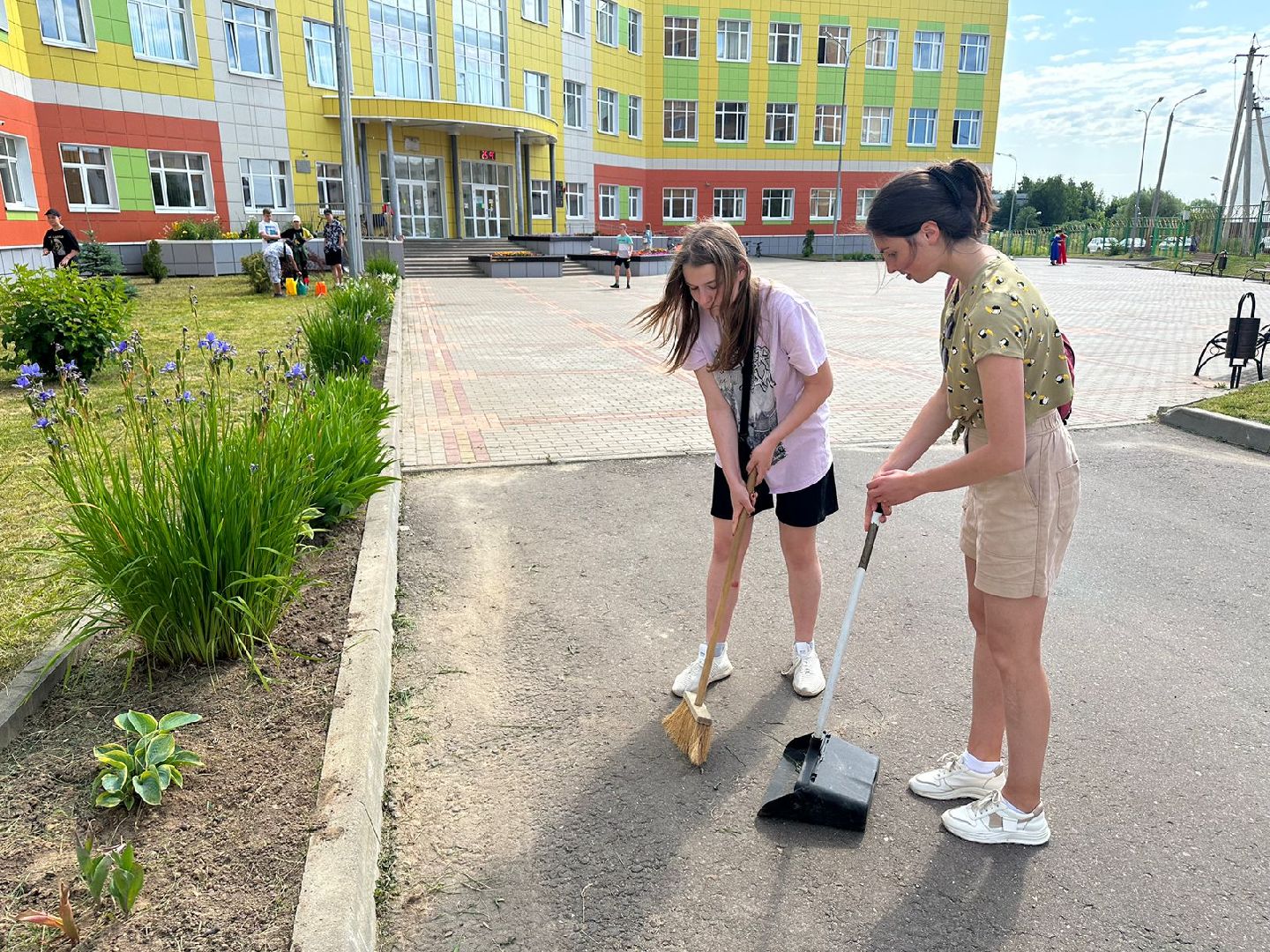 Трудовая смена, школьный лагерь, Наро-Фоминск