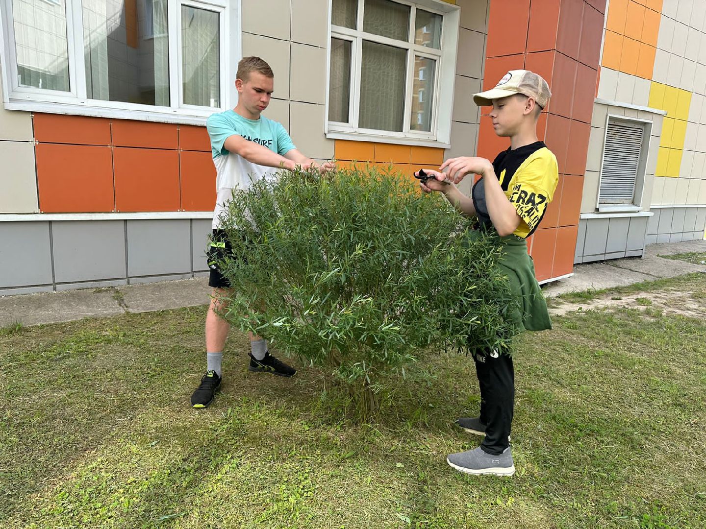Трудовая смена, школьный лагерь, Наро-Фоминск
