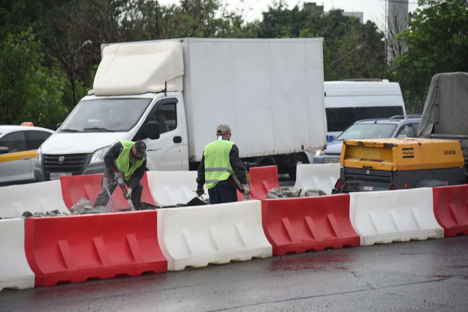 Химки, дорога, ремонт