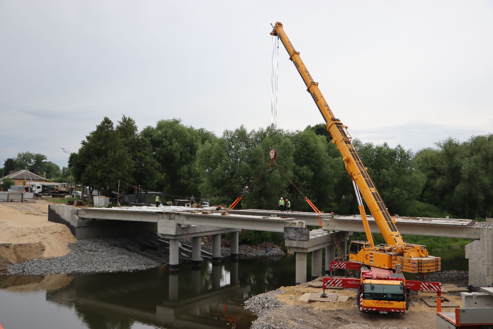 Серебряные Пруды, мост, Осетр