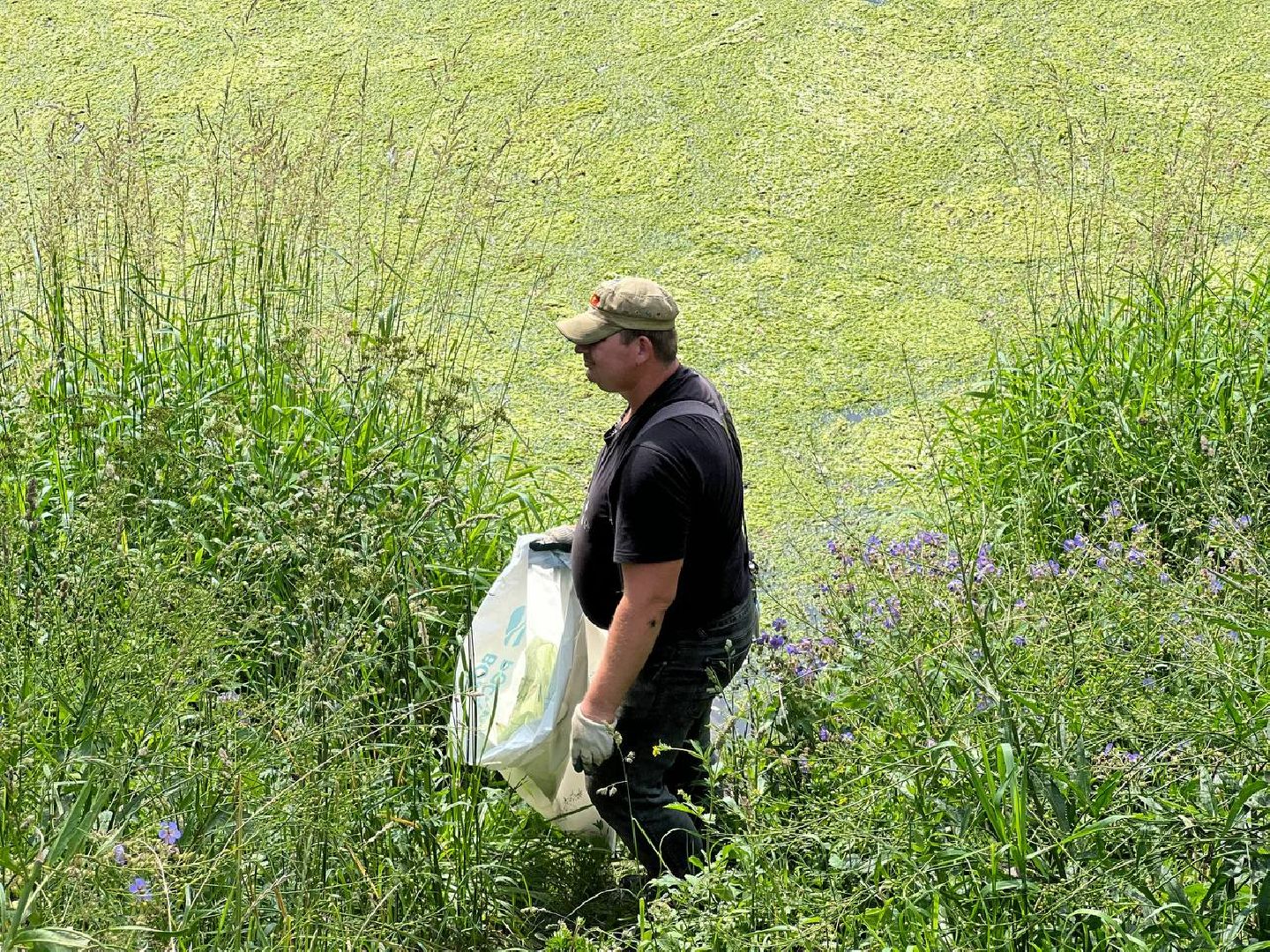 Подольск, река, уборка, экология