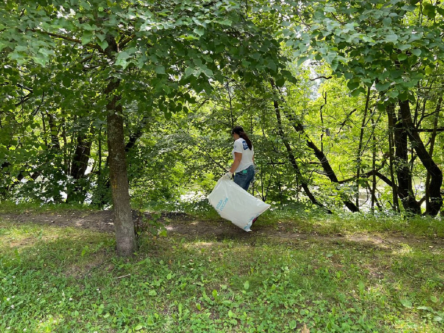 Подольск, река, уборка, экология