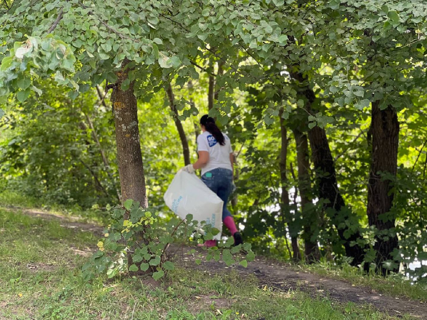 Подольск, река, уборка, экология