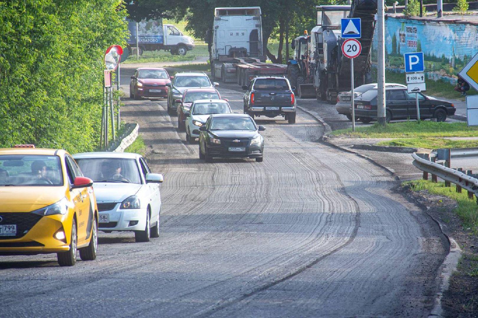 Подольск, ремонт, ремонт дороги, Дубровицы