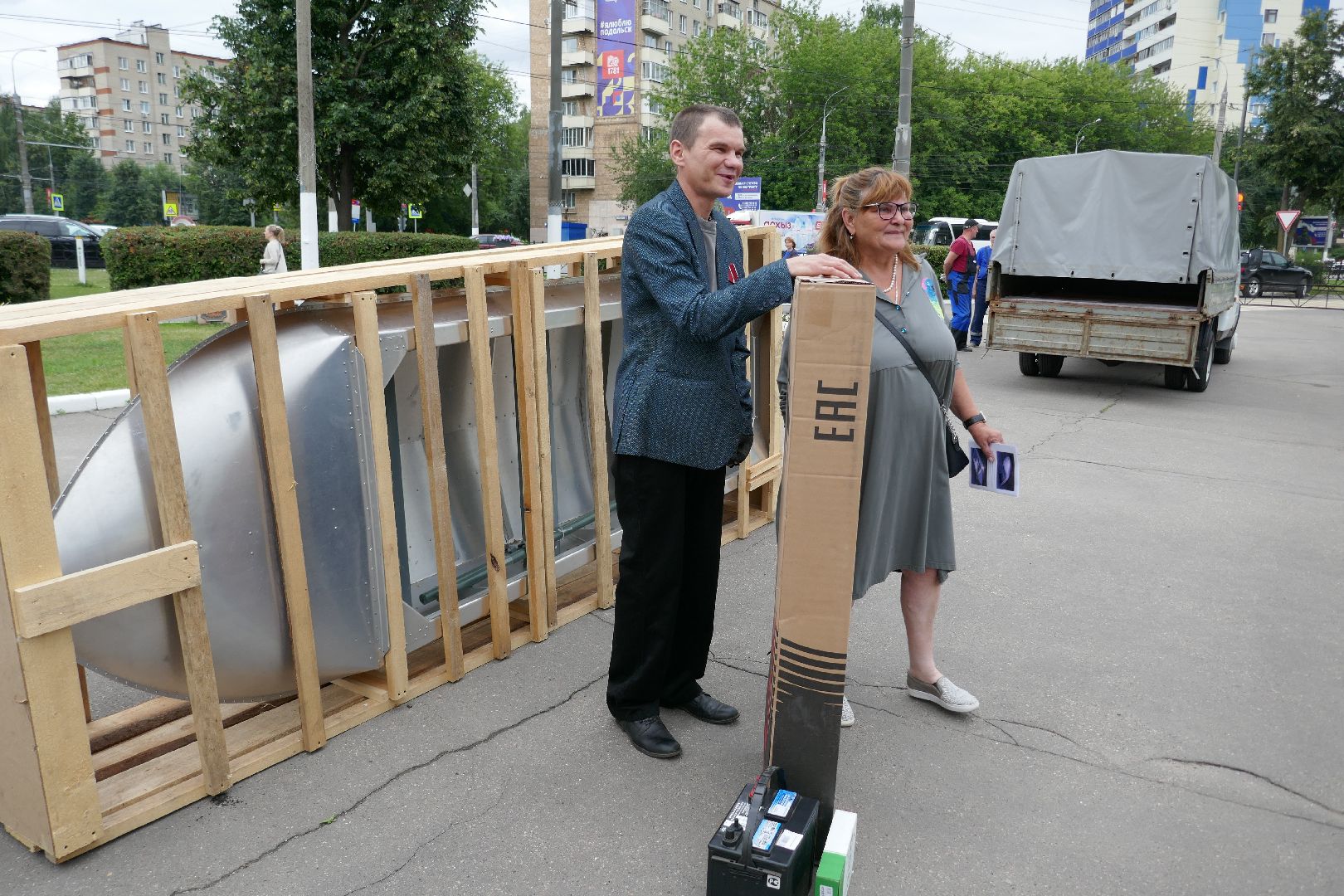 Подольск, лодка, ветеран СВО, губернатор