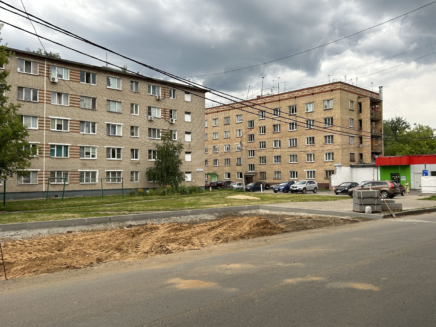 благоустройство, дворы, Щёлково