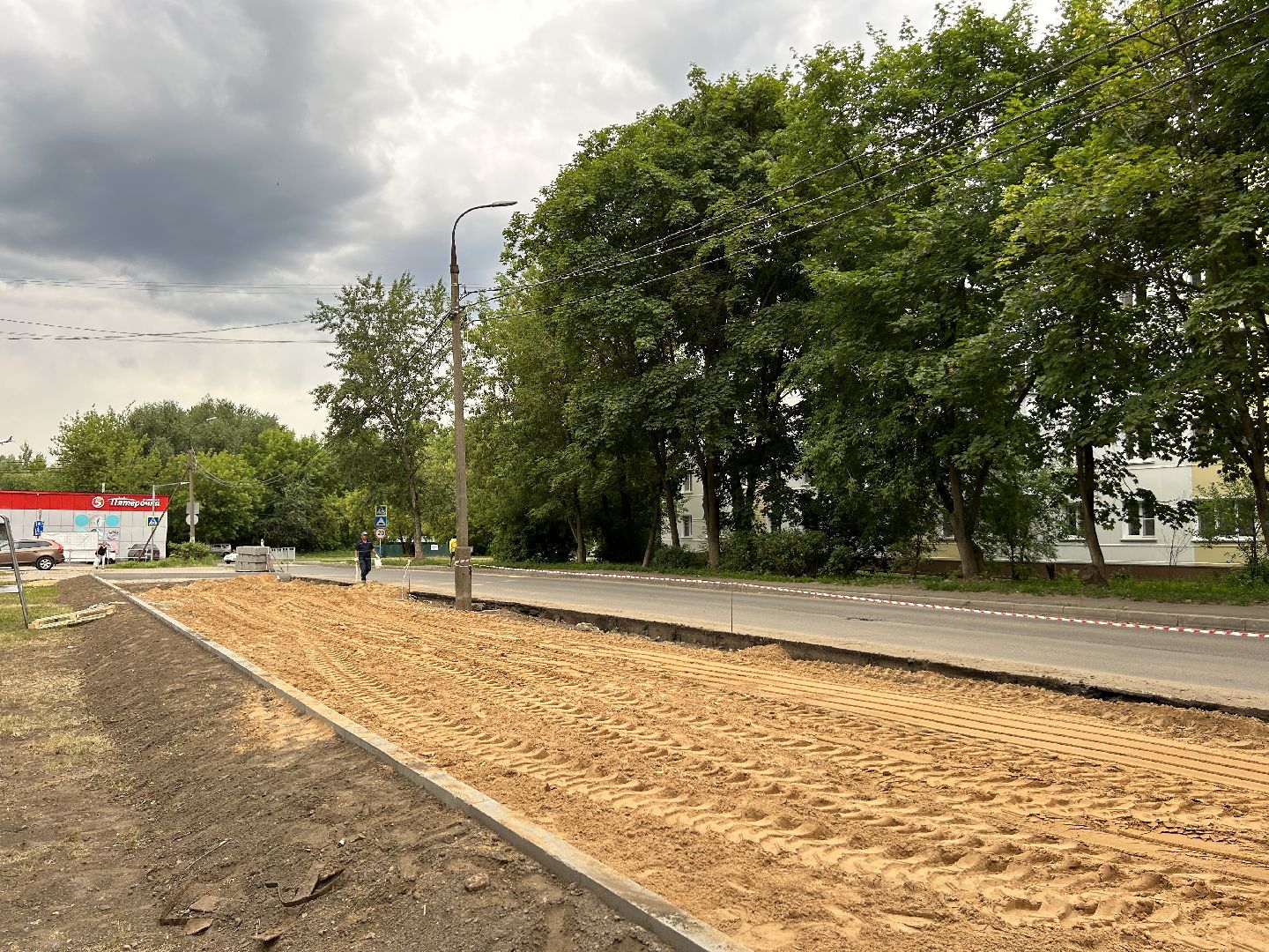 благоустройство, дворы, Щёлково