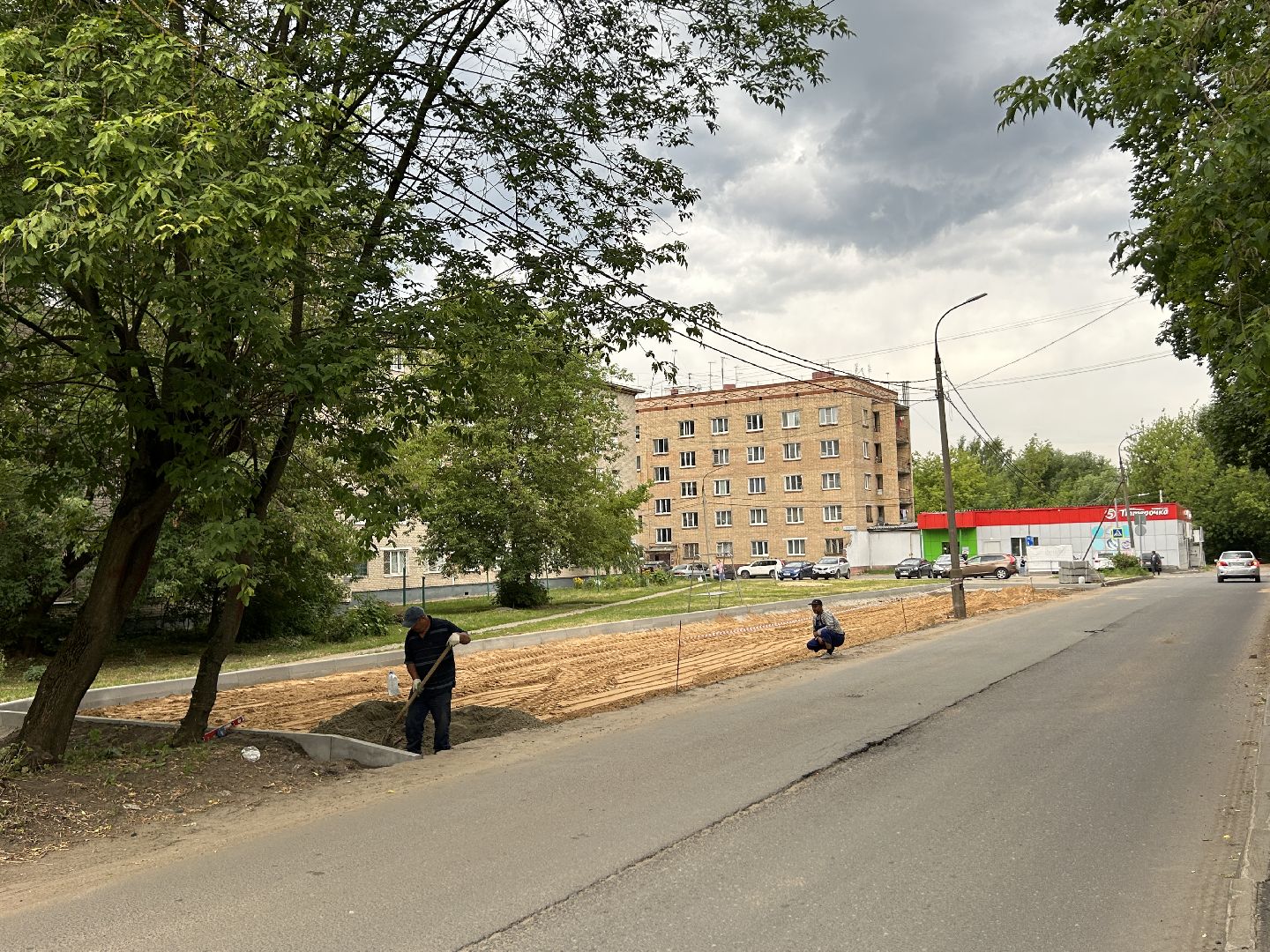 благоустройство, дворы, Щёлково