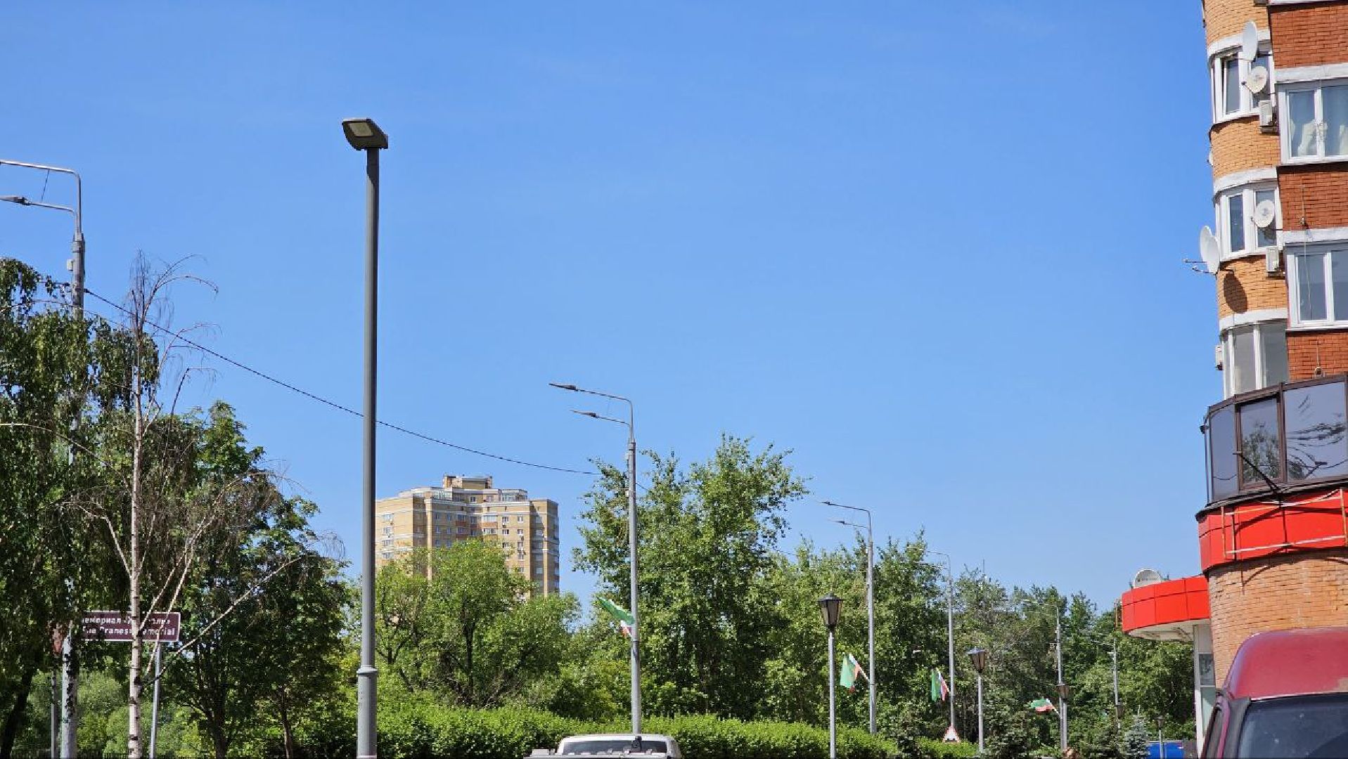 освещение, фонари, светлый город, Котельники