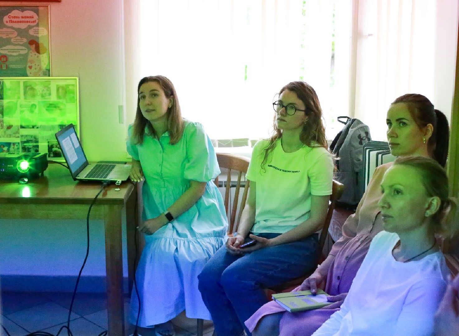 Лекции, школа здоровья, материнство, Дубна