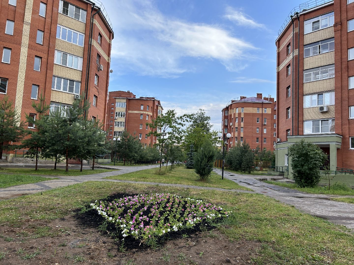 благоустройство, цветы, жители, Фрязино