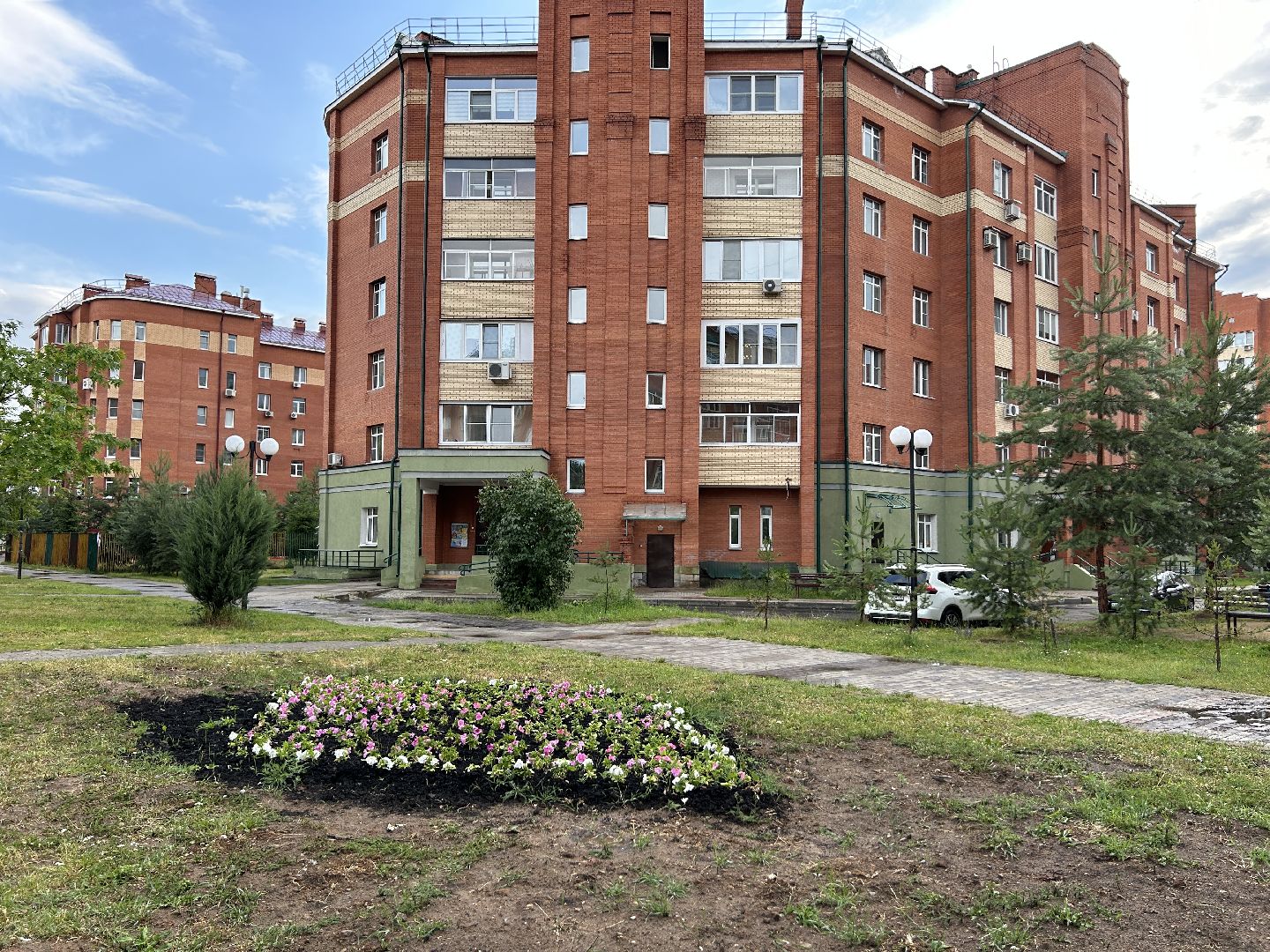 благоустройство, цветы, жители, Фрязино