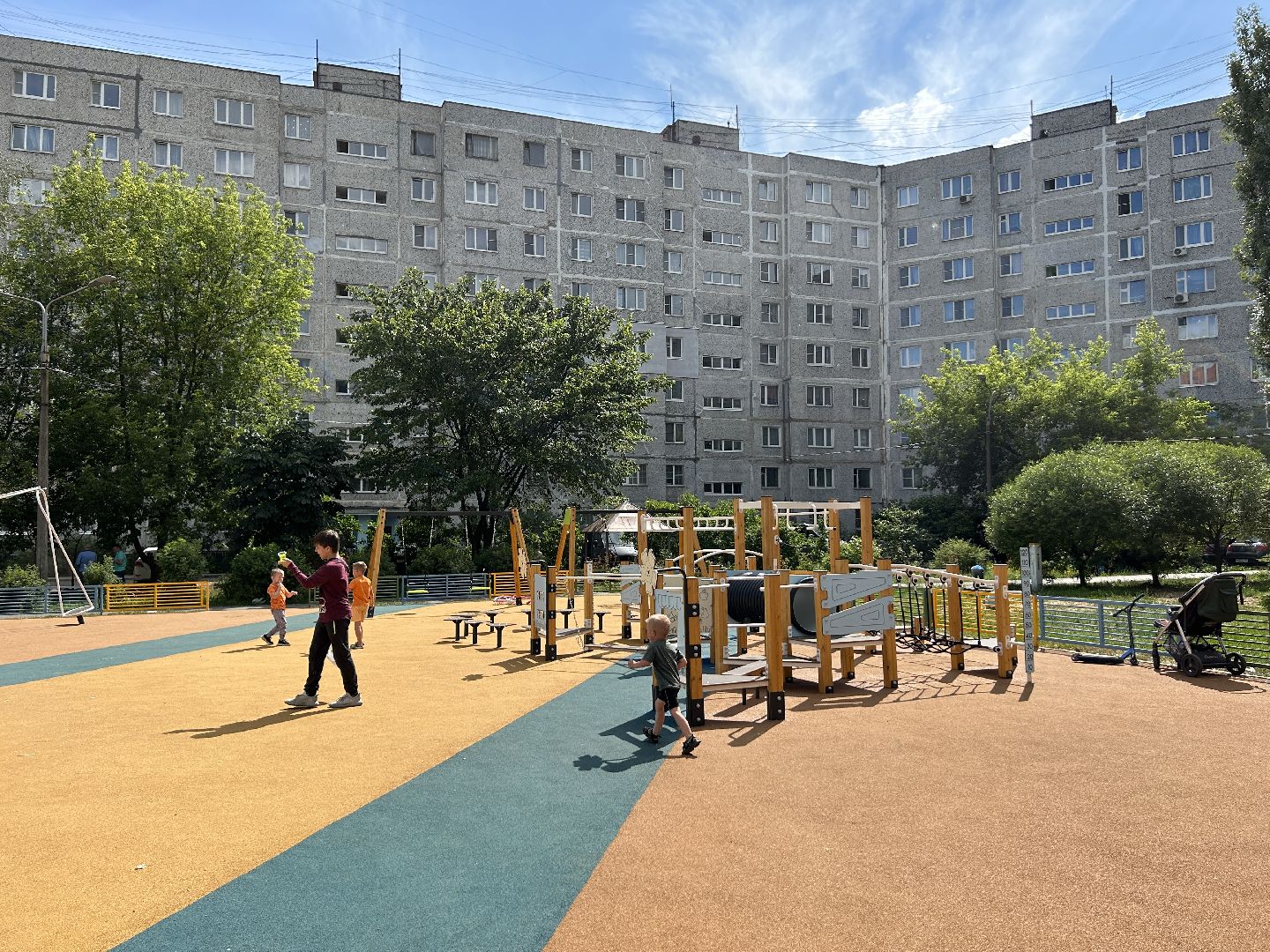 благоустройство, губернаторская площадка, Щёлково