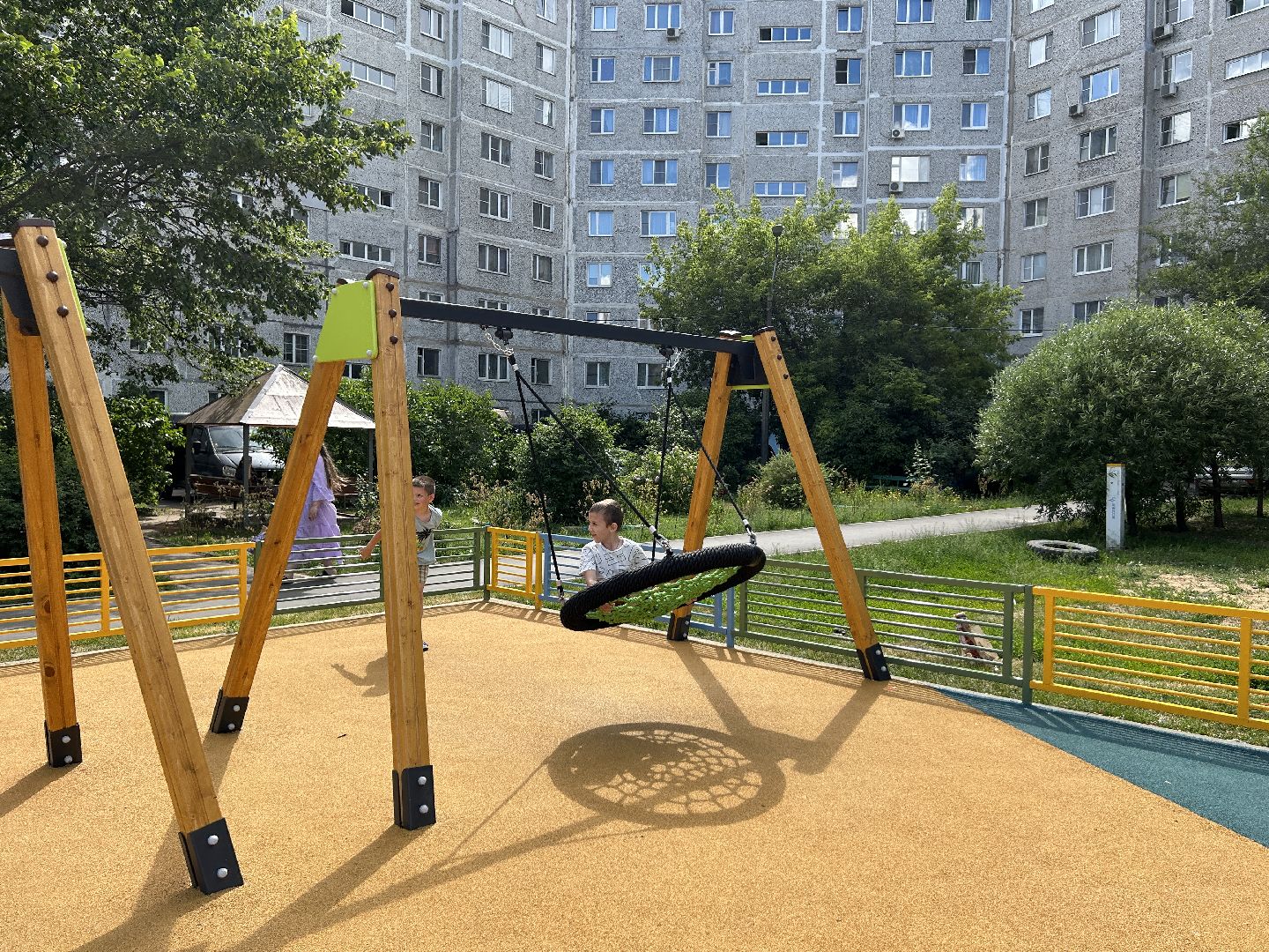 благоустройство, губернаторская площадка, Щёлково