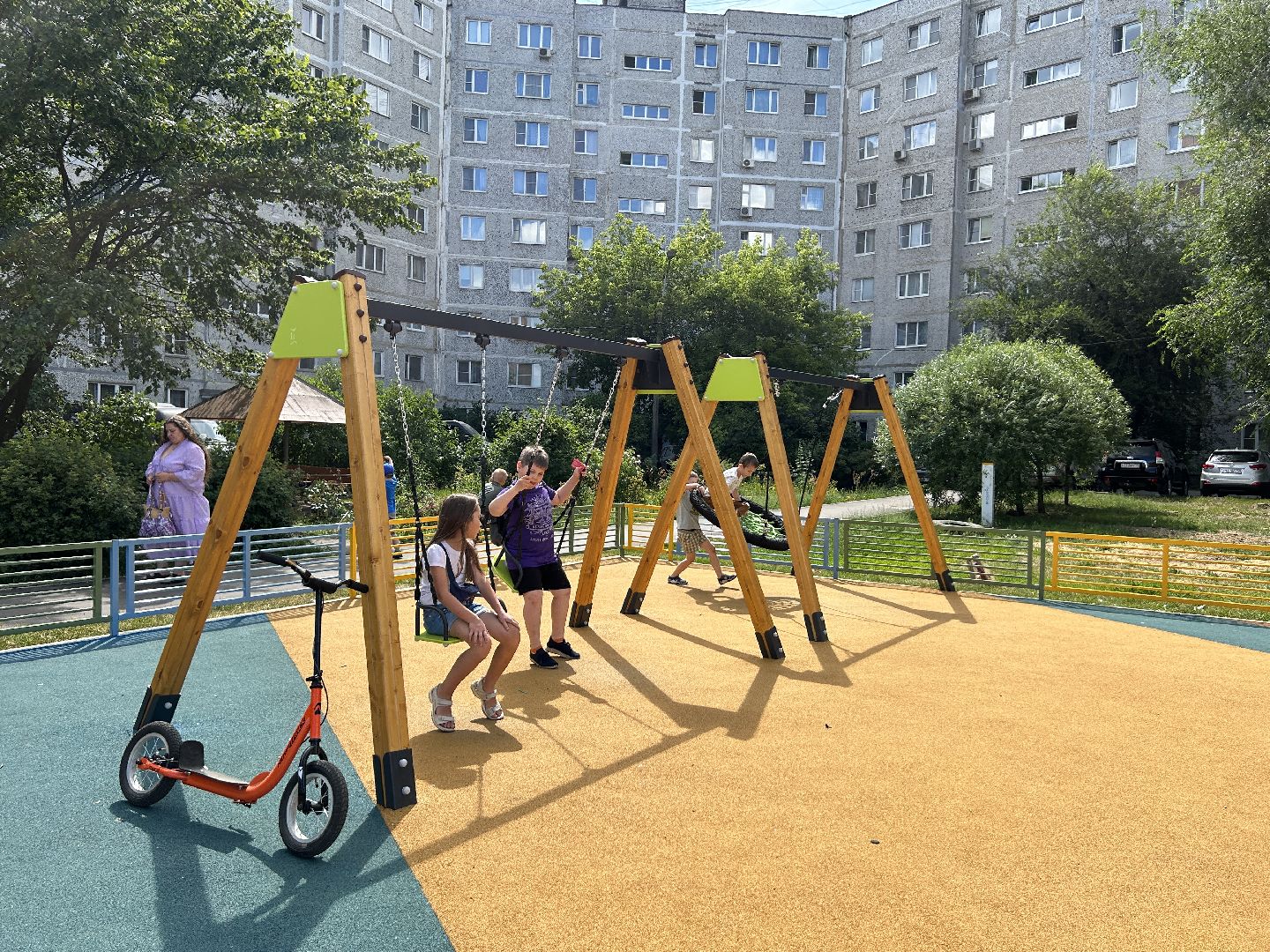 благоустройство, губернаторская площадка, Щёлково