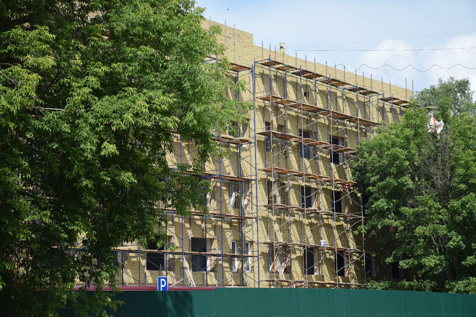 Павловский Посад, городской округ Павловский Посад, строительство, ремонт, поликлиника, медицина, люди