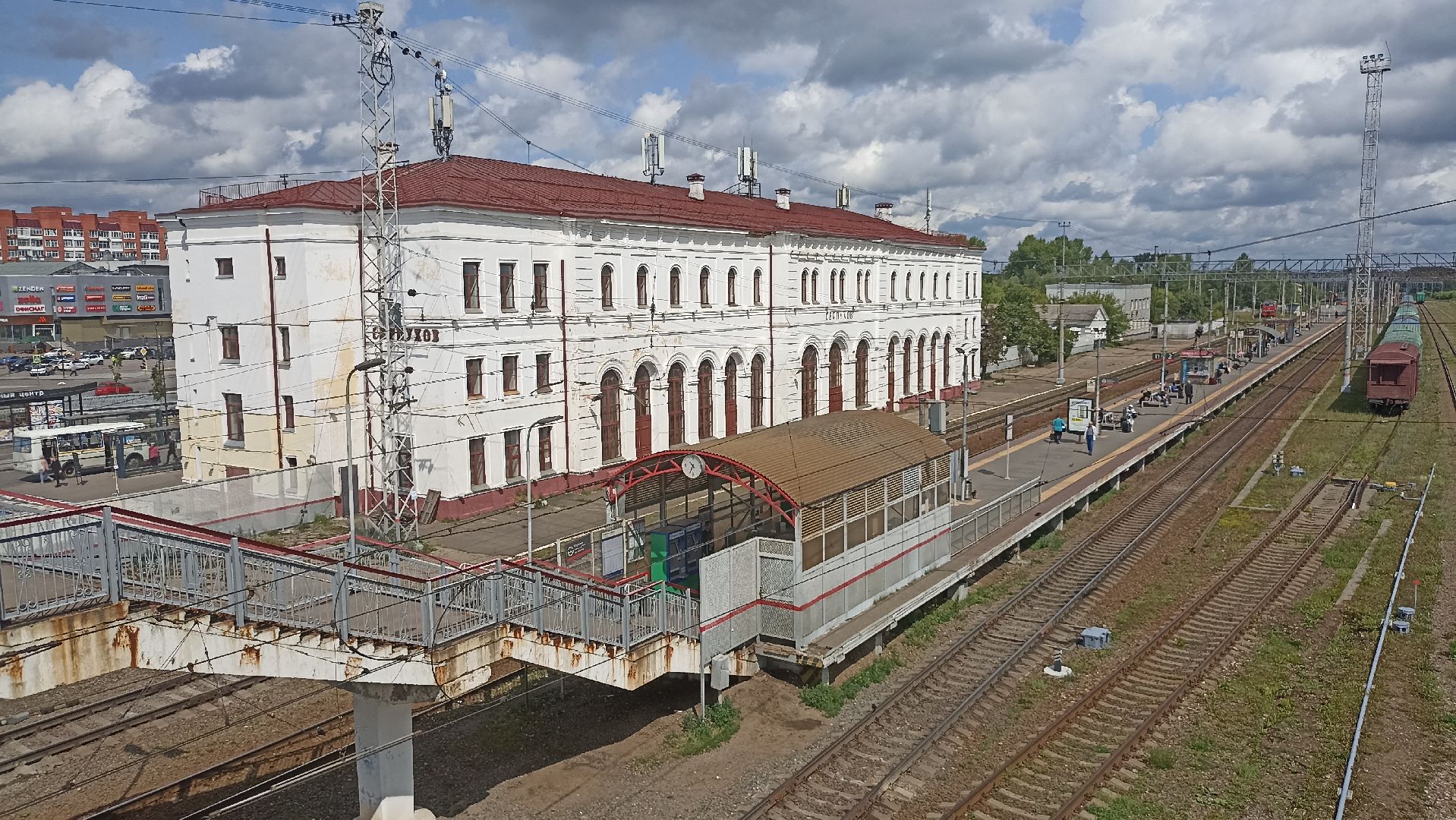 Серпухов, Подмосковье, строительство, пешеходный переход, мост