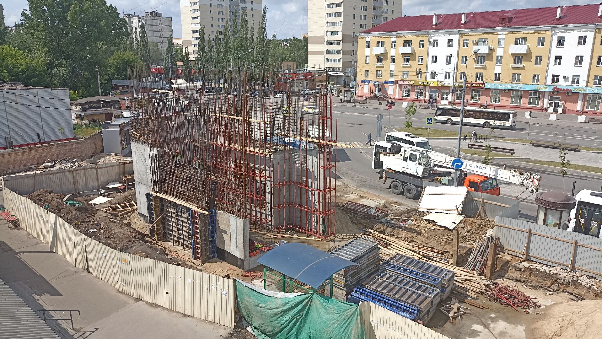 Серпухов, Подмосковье, строительство, пешеходный переход, мост