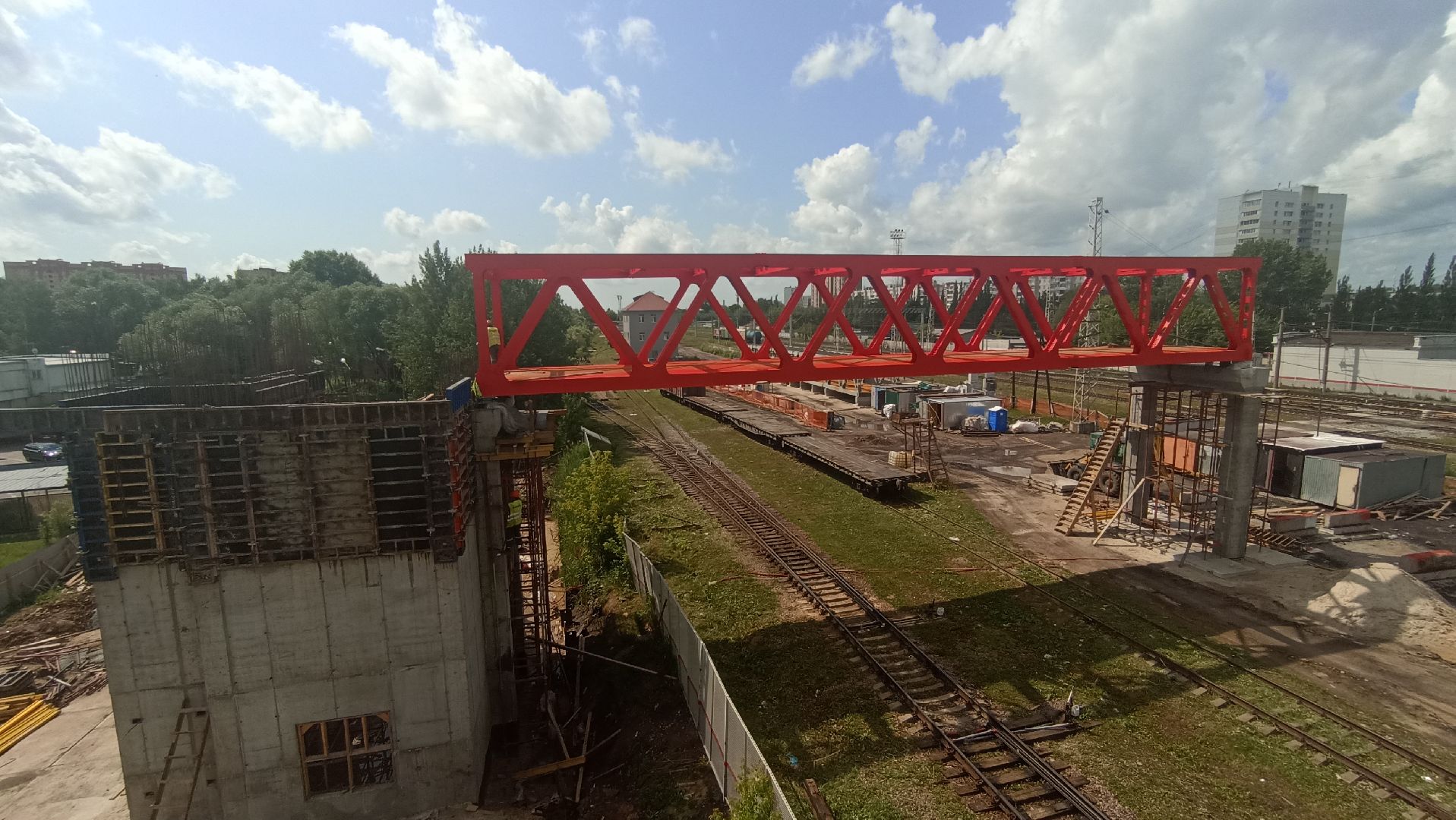 Серпухов, Подмосковье, строительство, пешеходный переход, мост