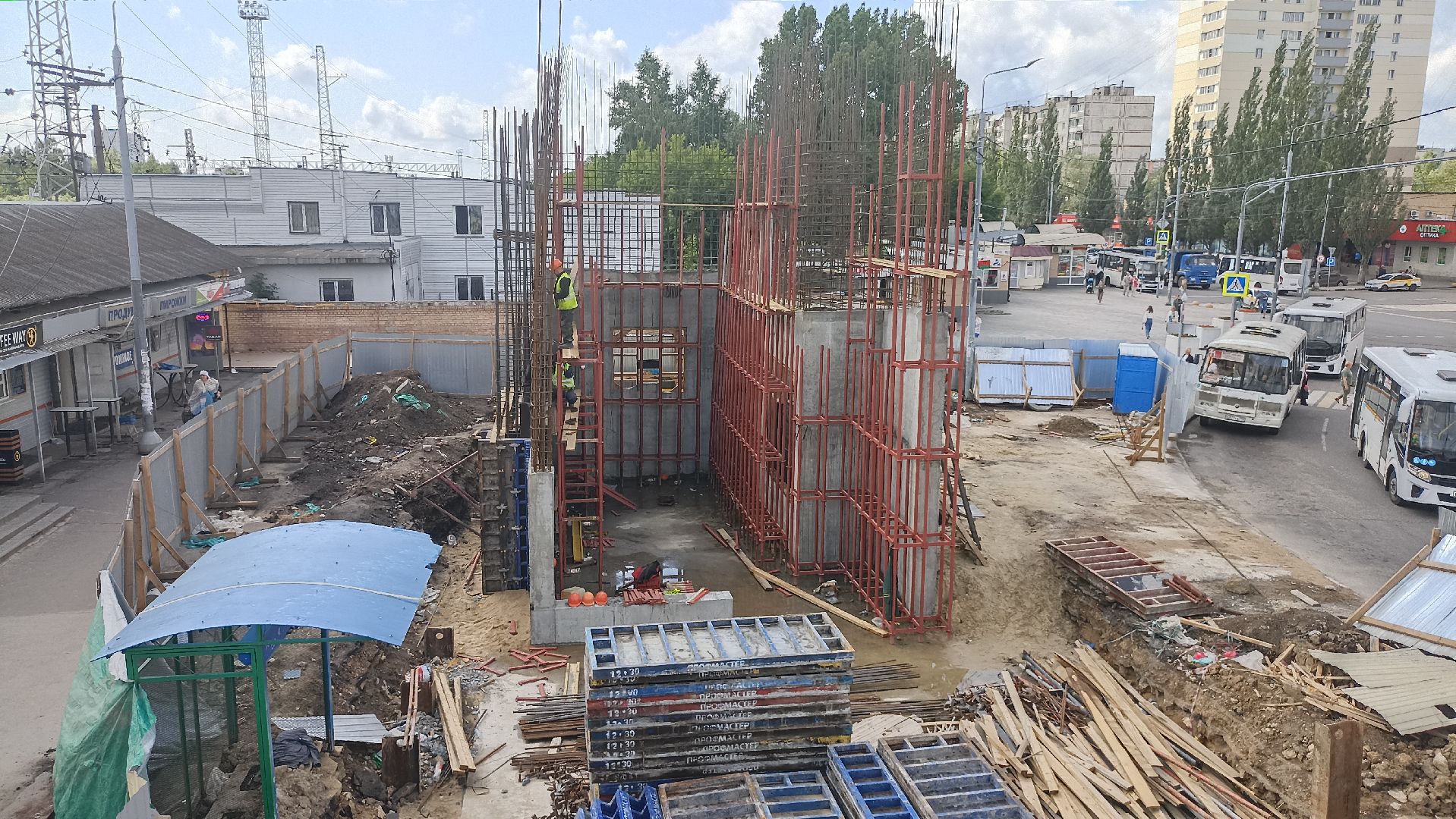 Серпухов, Подмосковье, строительство, пешеходный переход, мост