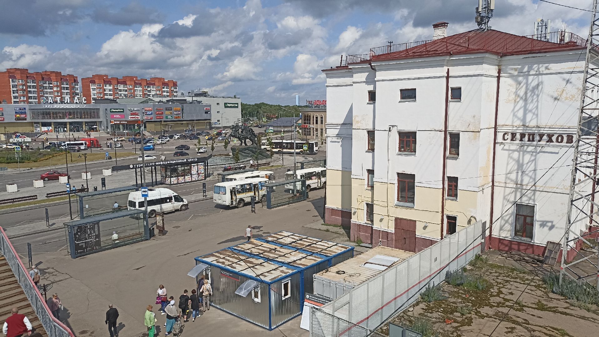 Серпухов, Подмосковье, строительство, пешеходный переход, мост