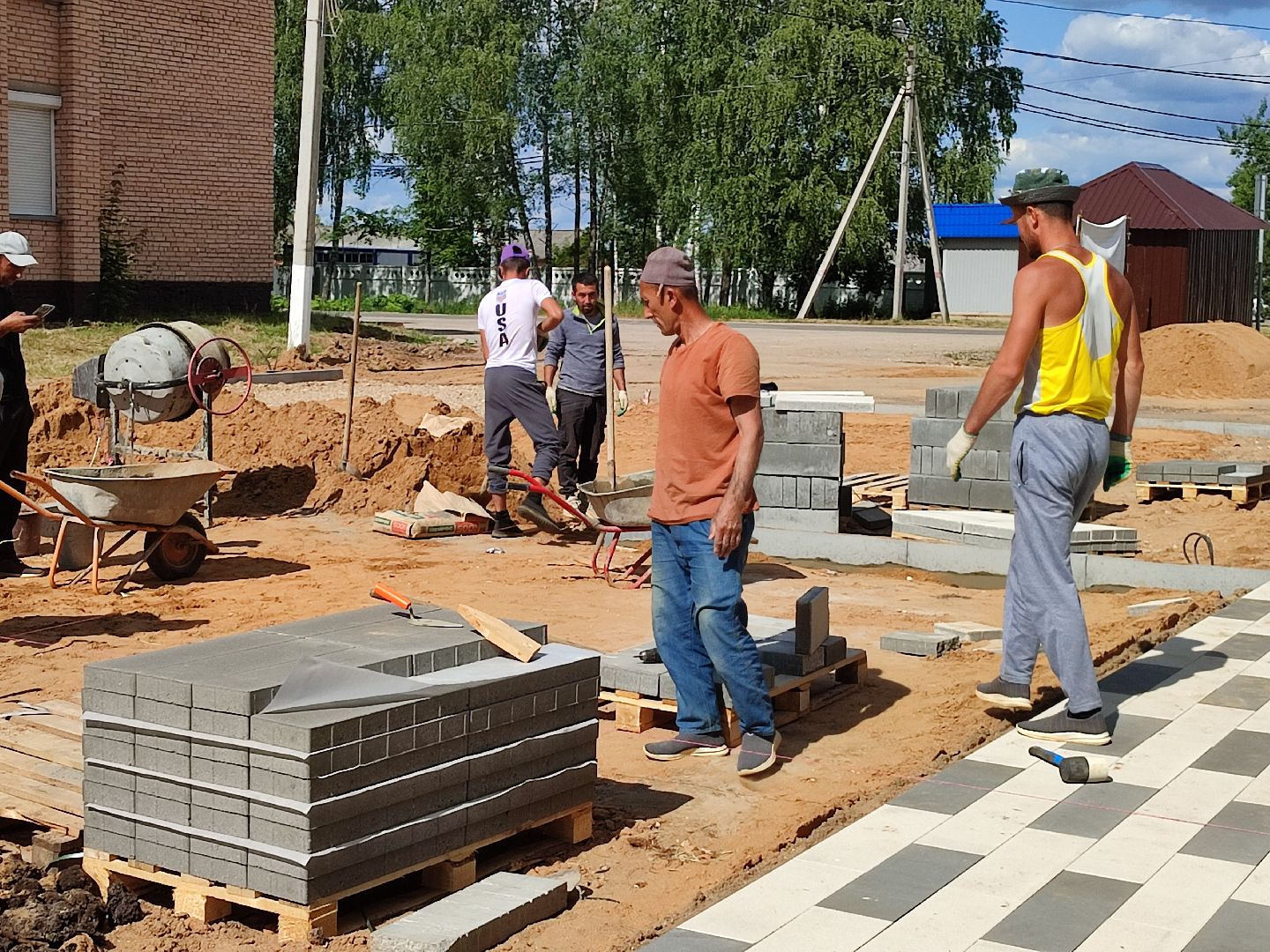 #благоустройство, #скверермолино, #ремонт, #талдомскийокруг, #единаяроссия