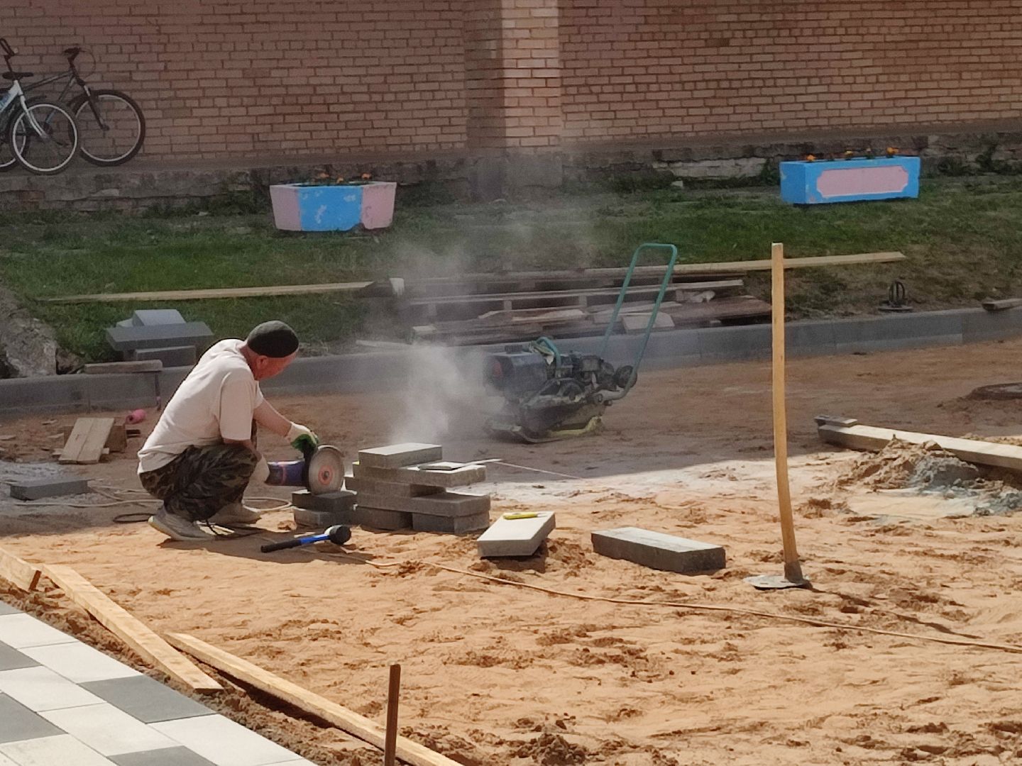 #благоустройство, #скверермолино, #ремонт, #талдомскийокруг, #единаяроссия