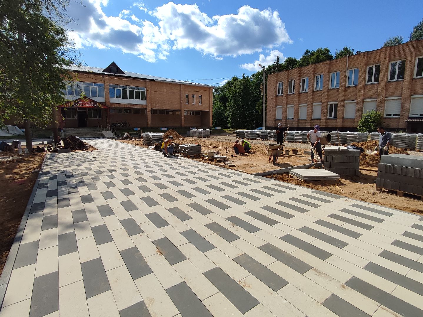 #благоустройство, #скверермолино, #ремонт, #талдомскийокруг, #единаяроссия