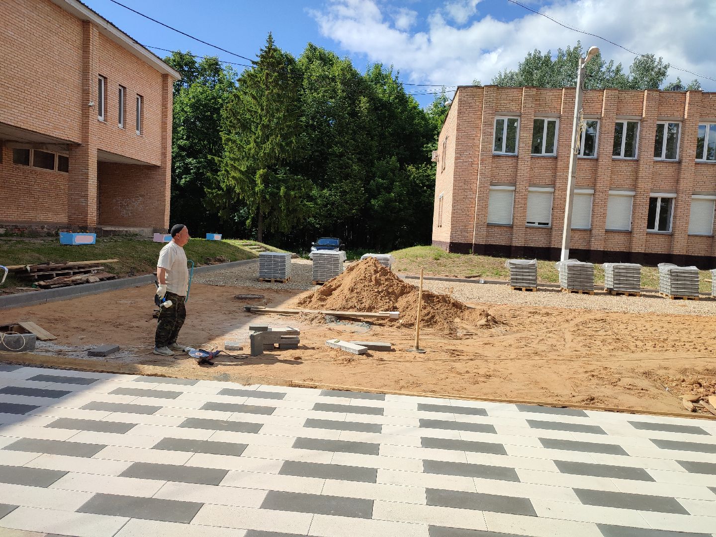 #благоустройство, #скверермолино, #ремонт, #талдомскийокруг, #единаяроссия