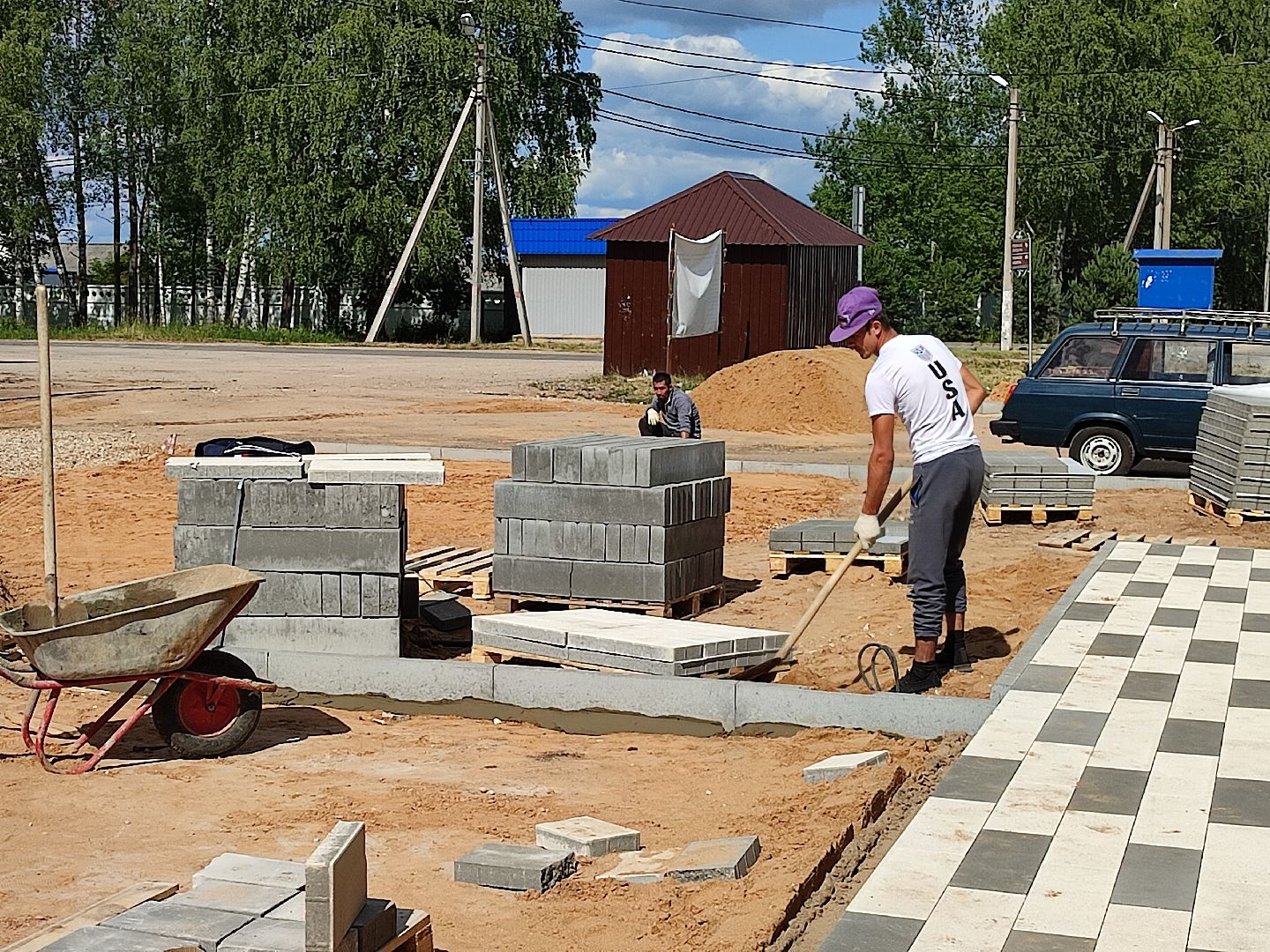 #благоустройство, #скверермолино, #ремонт, #талдомскийокруг, #единаяроссия