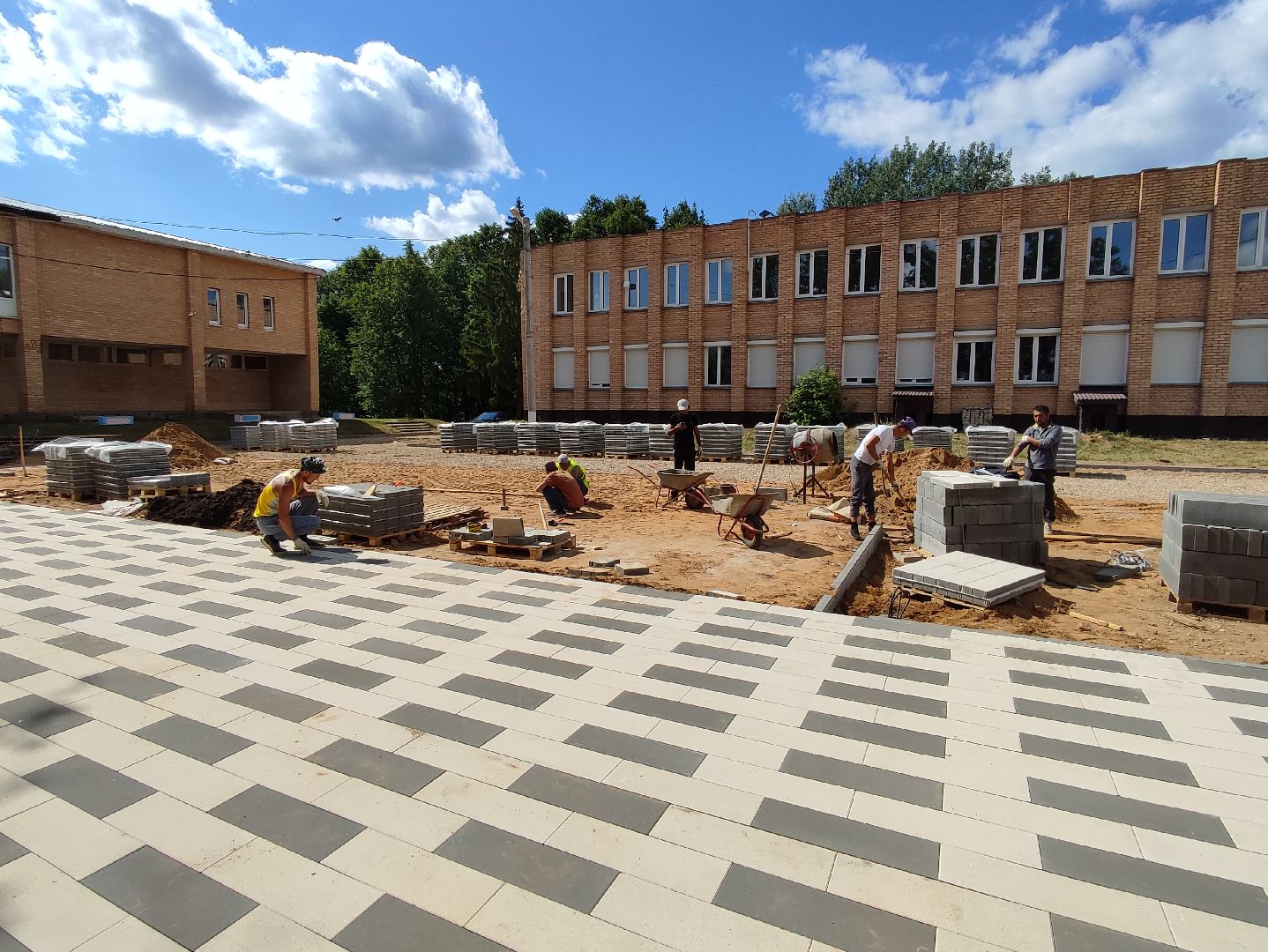 #благоустройство, #скверермолино, #ремонт, #талдомскийокруг, #единаяроссия