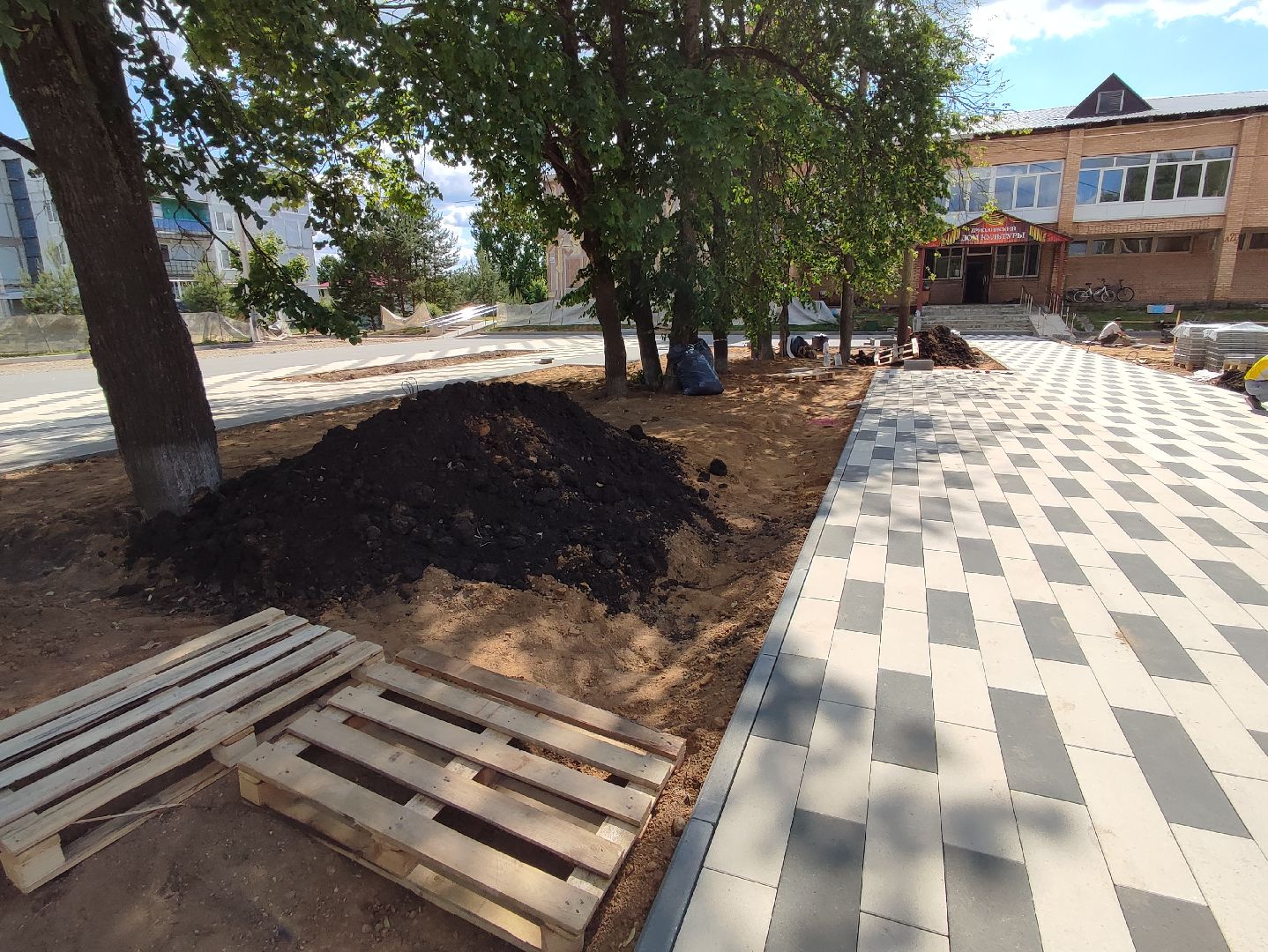 #благоустройство, #скверермолино, #ремонт, #талдомскийокруг, #единаяроссия