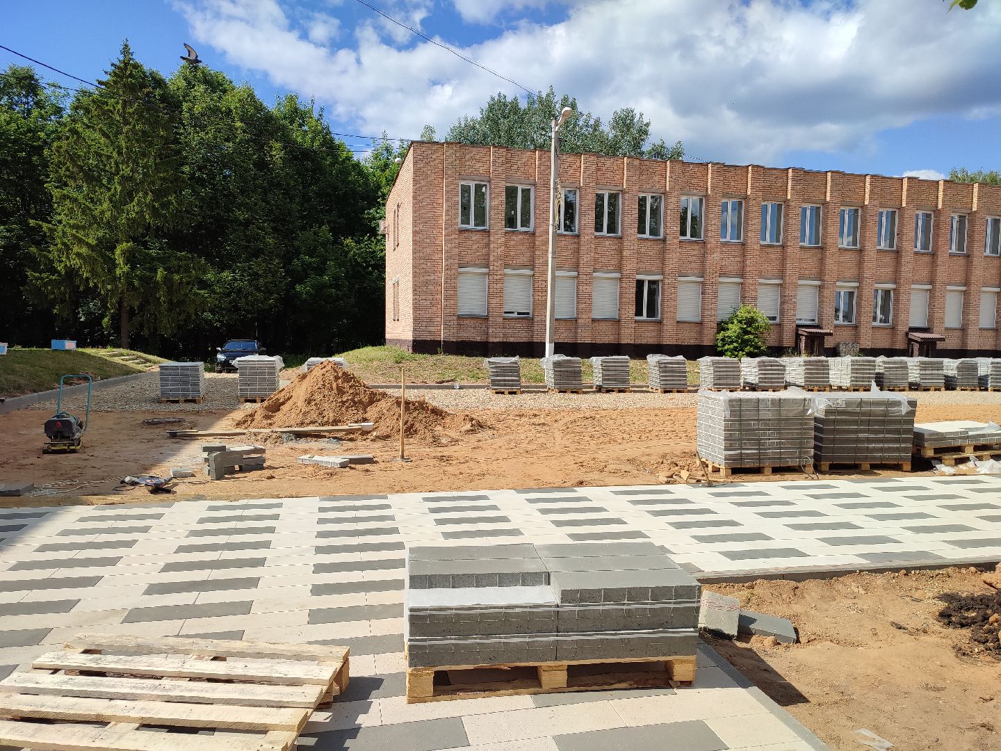 #благоустройство, #скверермолино, #ремонт, #талдомскийокруг, #единаяроссия