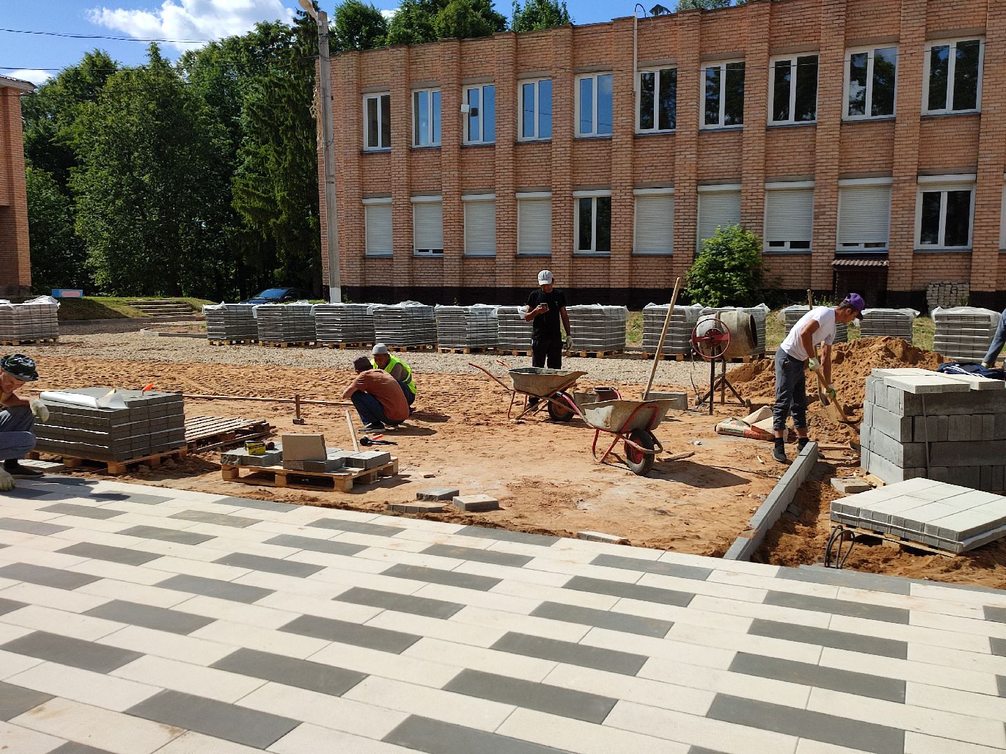 #благоустройство, #скверермолино, #ремонт, #талдомскийокруг, #единаяроссия