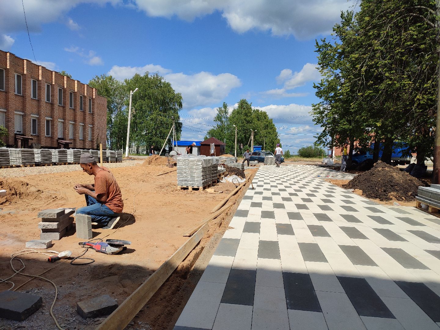 #благоустройство, #скверермолино, #ремонт, #талдомскийокруг, #единаяроссия